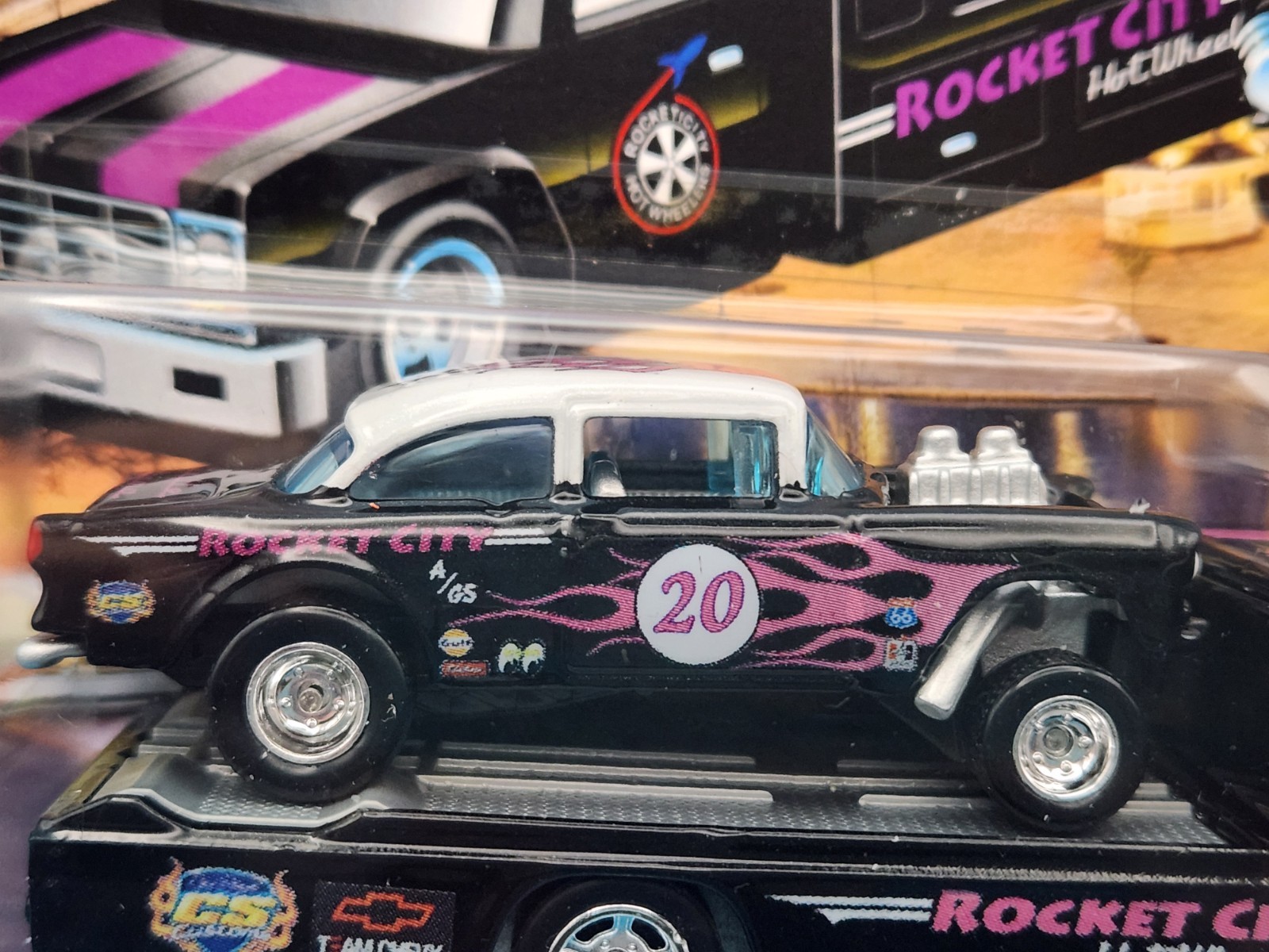 Rocket City Hotwheelers ’55 Chevy Bel Air Gasser/Retro Rig *Member’s Only Club*
