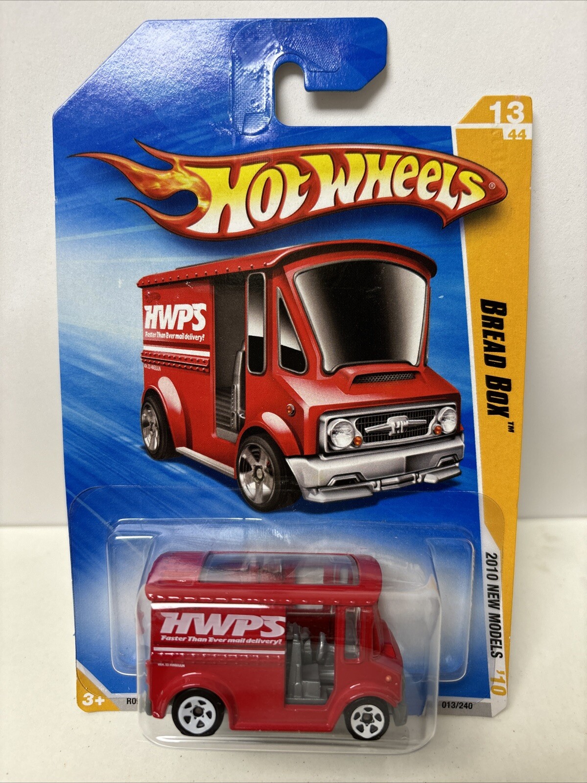 2010 Hot Wheels New Models Bread Box 13/44 (Red Version)