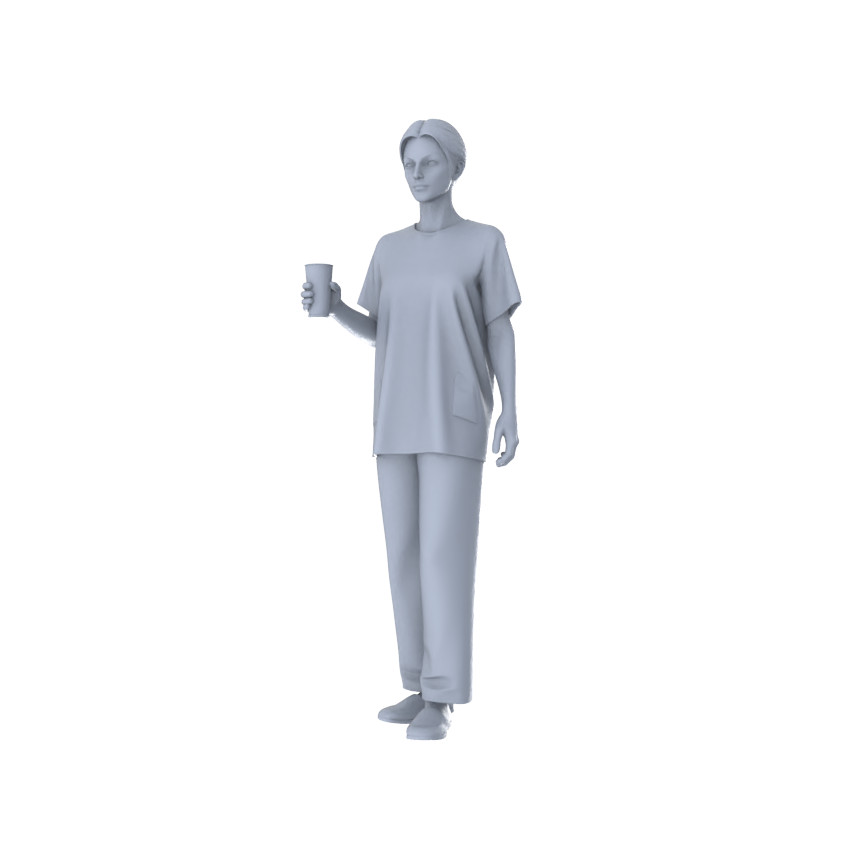 MRY-SFW LYTR300 1/64/87/160 Medical Scene Quintet Medical Staff Figures Scene