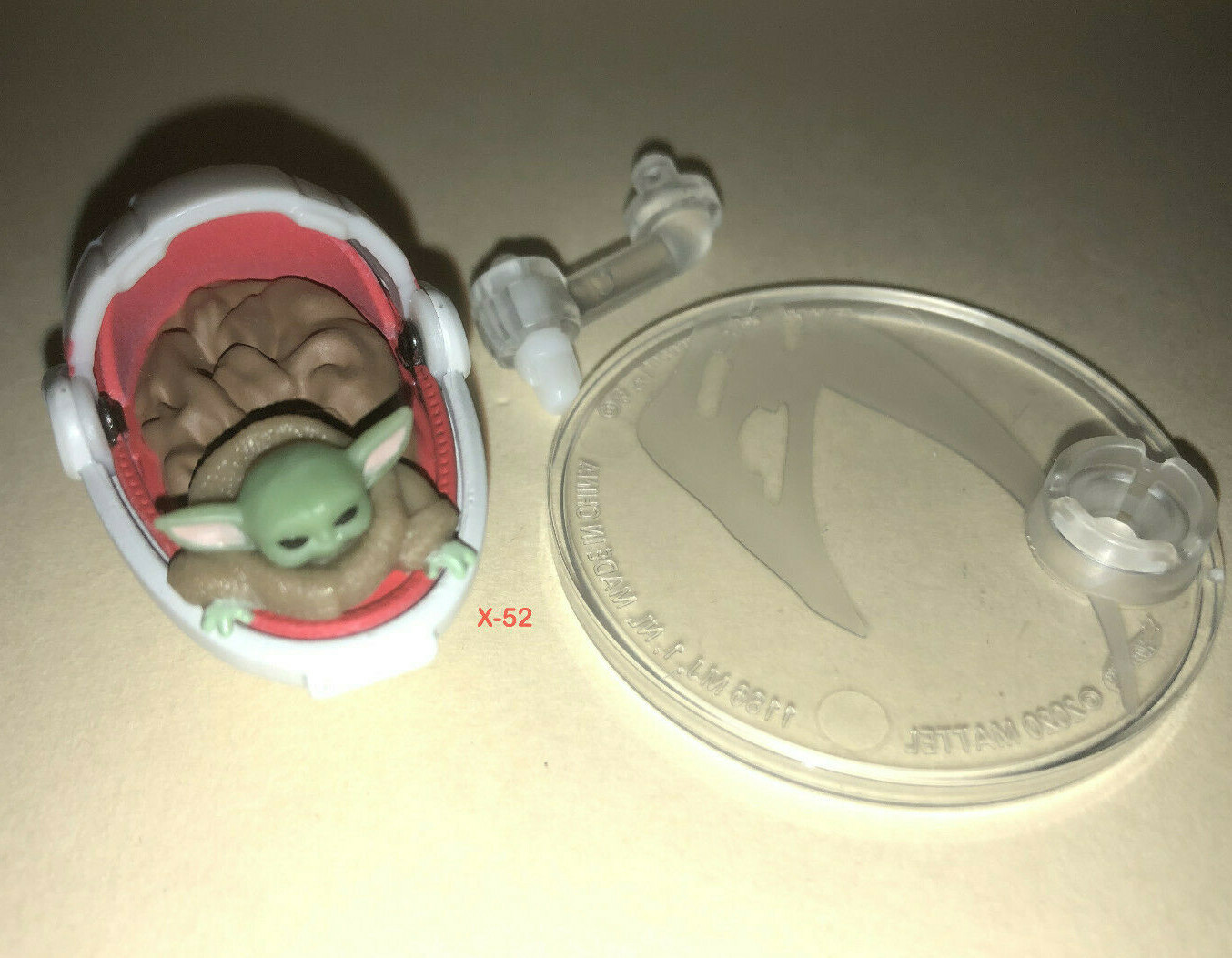 Mandalorian BABY YODA Child Hover Pram Star Wars Hot Wheels MANDO diecast toy