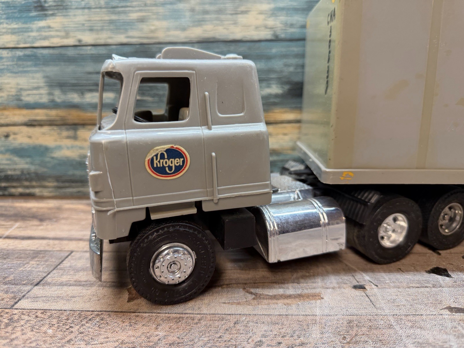 Kroger Gray Trailer/Semi Truck Plastic