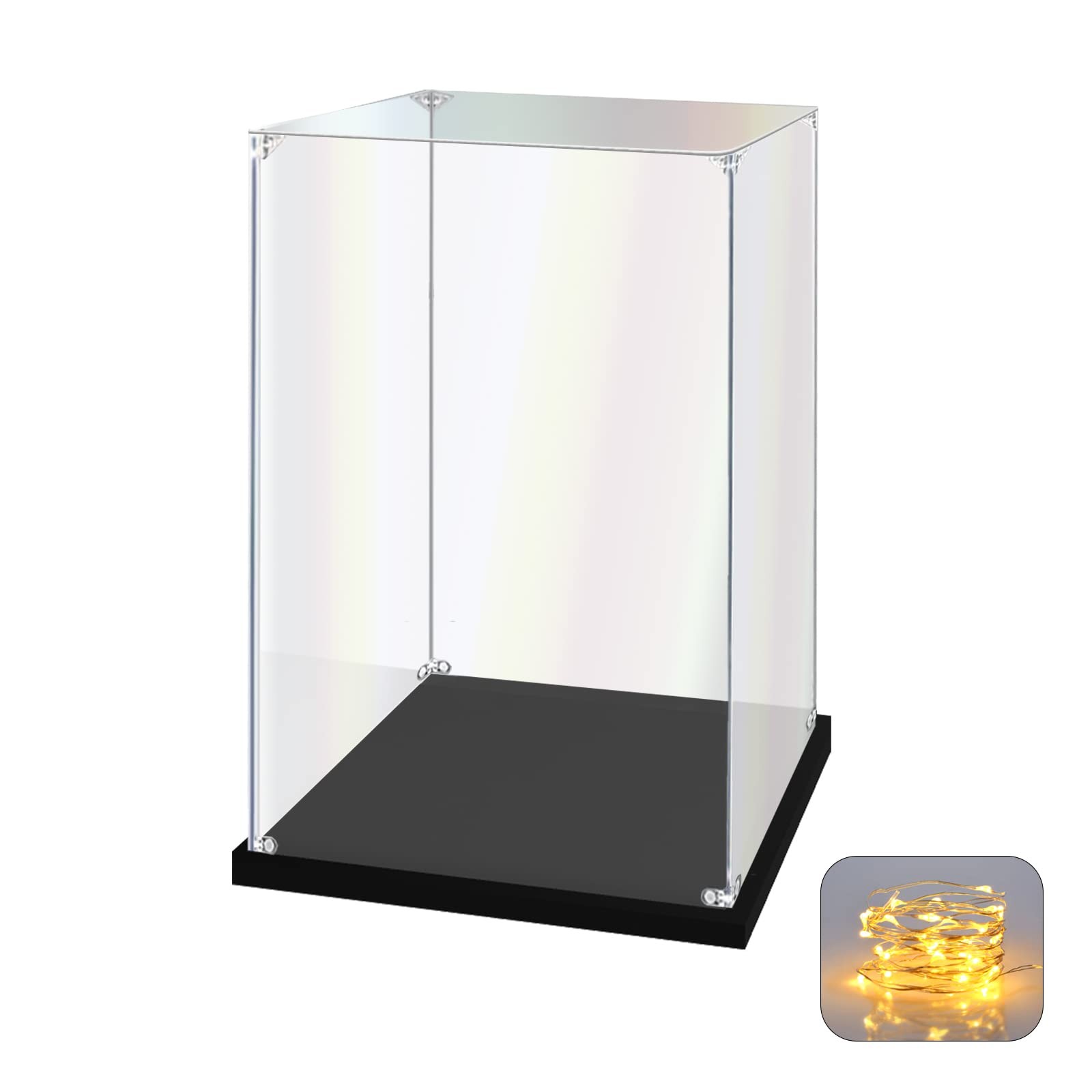Acrylic Display Case for Collectibles Assemble Clear