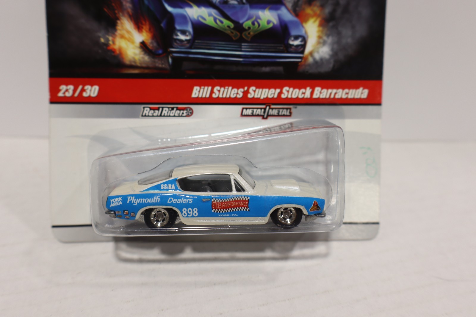 Hot Wheels Drag Strip Demons Bill Stile’s Super Stock Barracuda SHELF WEAR READ