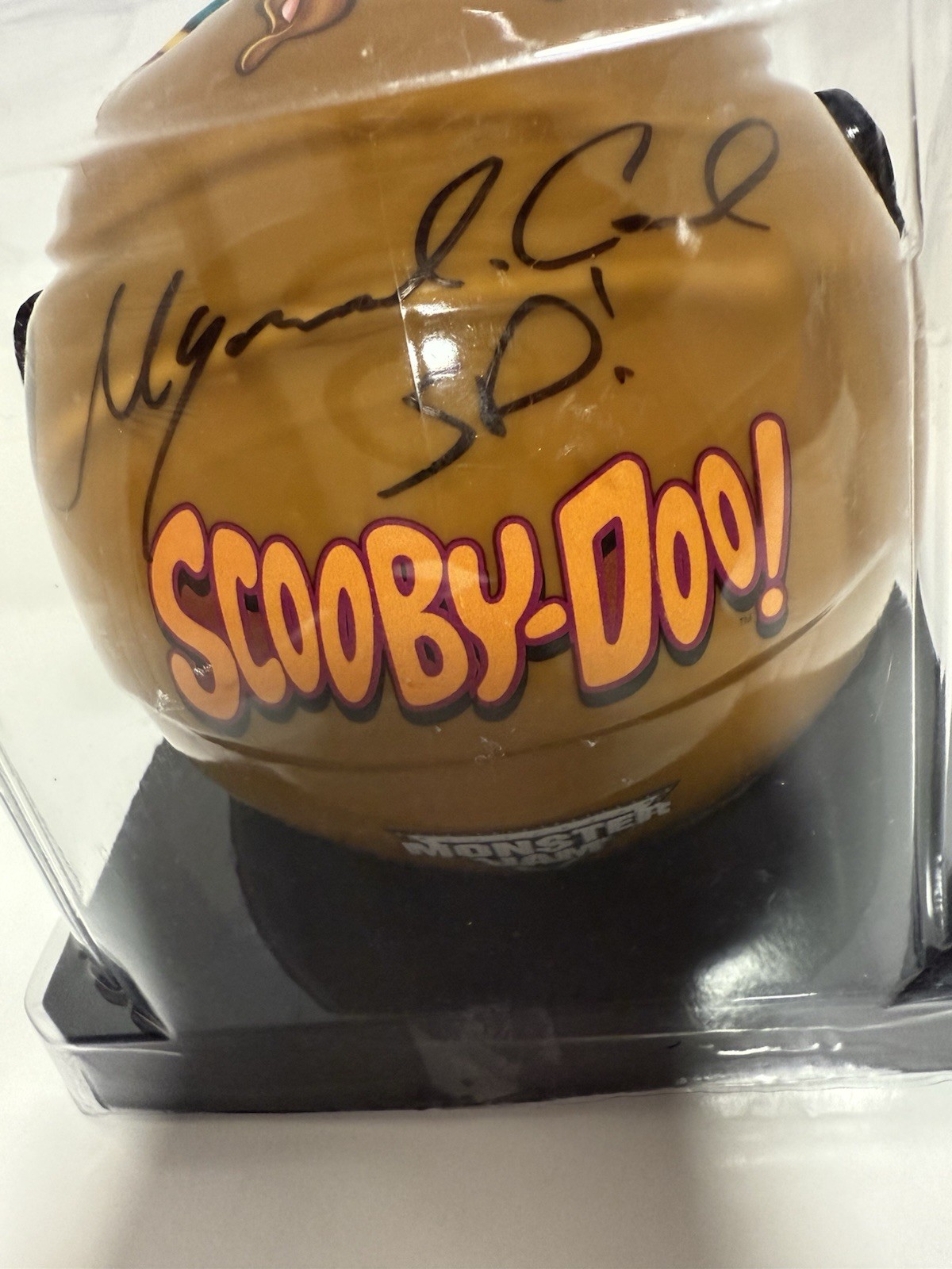 Scooby Doo Monster Jam Series 1 Mini Helmet 1:2 Scale. RARE! Read