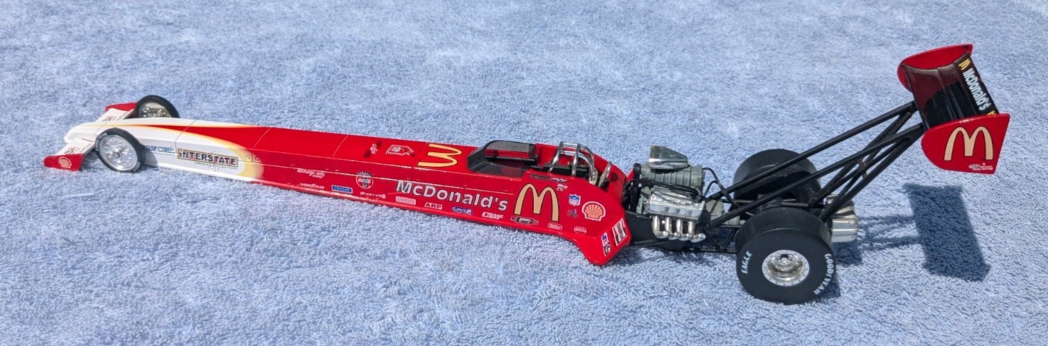 Racing Champions Premier Edition 1:24 1997 NHRA McDonald’s Top Fuel Dragster