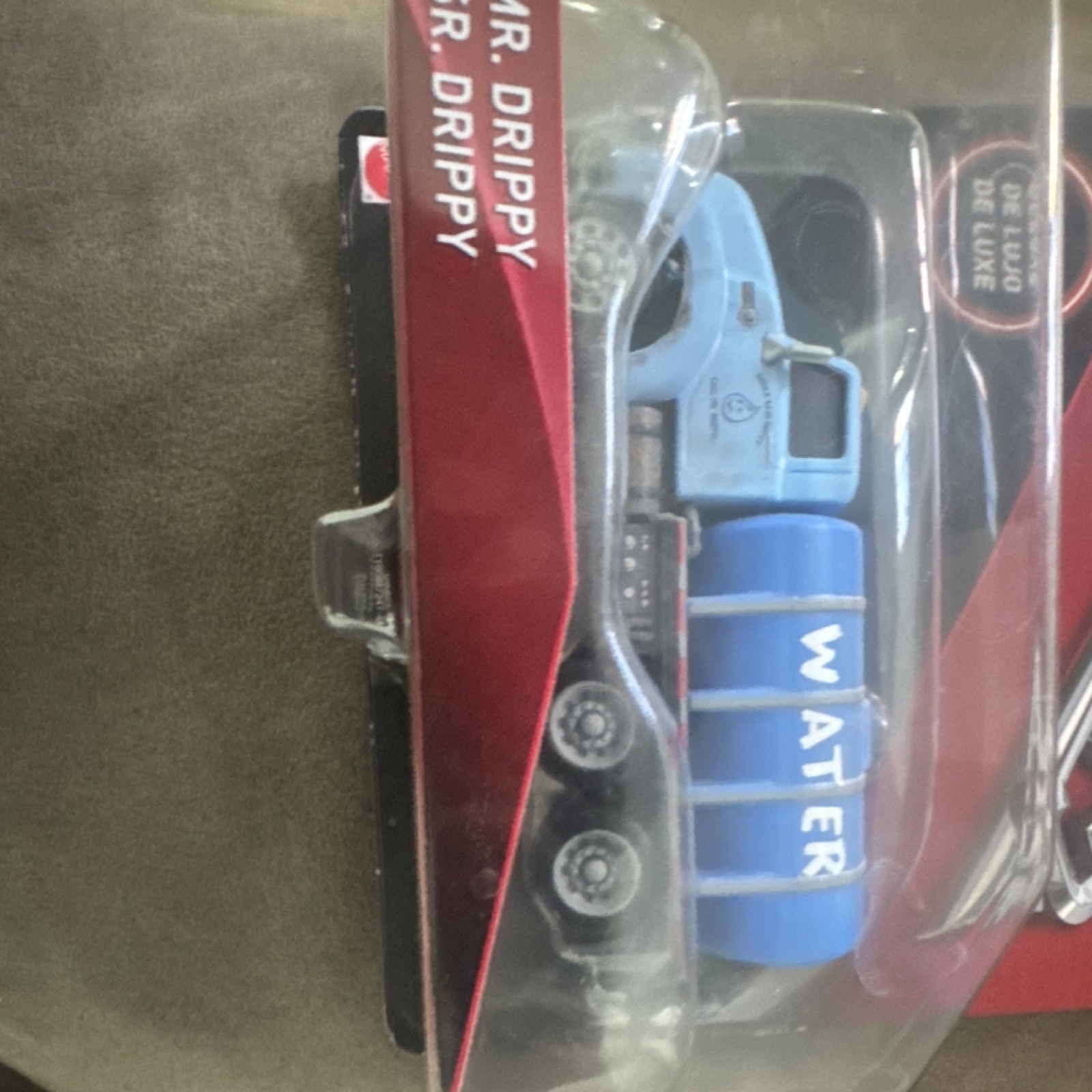 Mattel Mr. Drippy Deluxe Diecast Truck Blue Disney Pixar Cars 3 2017