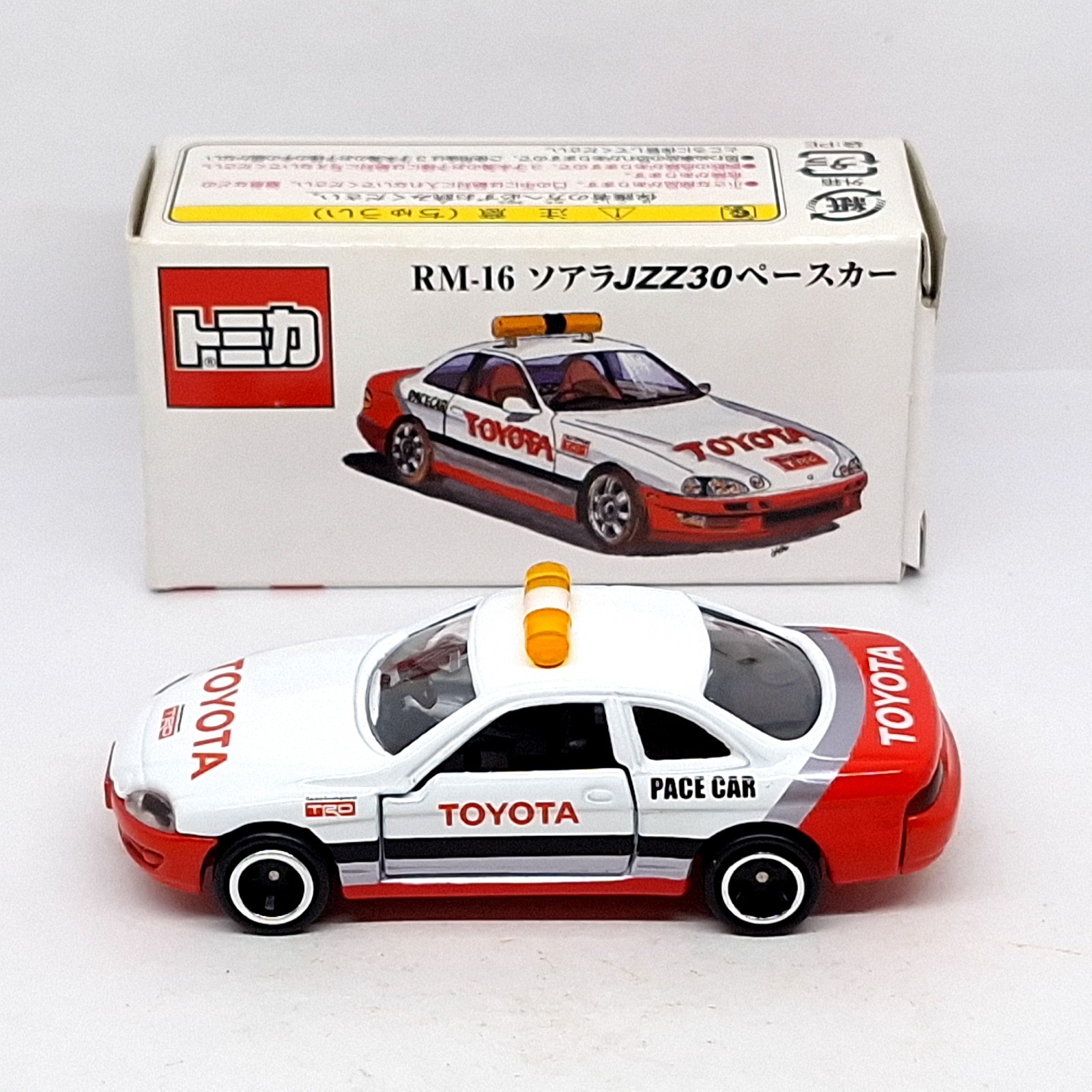 TOMICA RM-16 Toyota Soarer Pace Car JZZ30 2.5 GT 1/63 Tomy 5 Diecast Car New