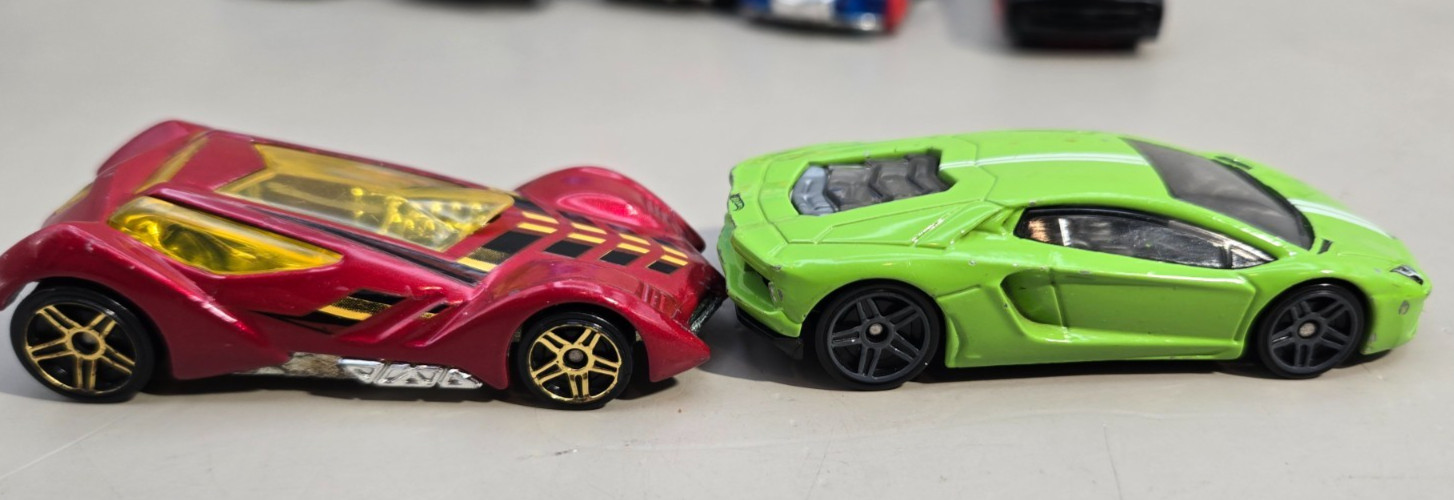 Hot Wheels Lot of 13 Cars Batman, Camaro, Homer, and Various