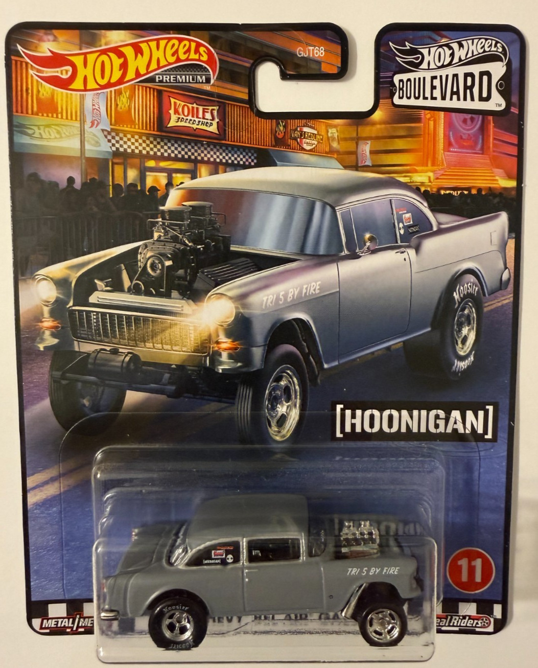 2020 Hot Wheels Boulevard “Hoonigan” 55 Chevy Bel Air Gasser New