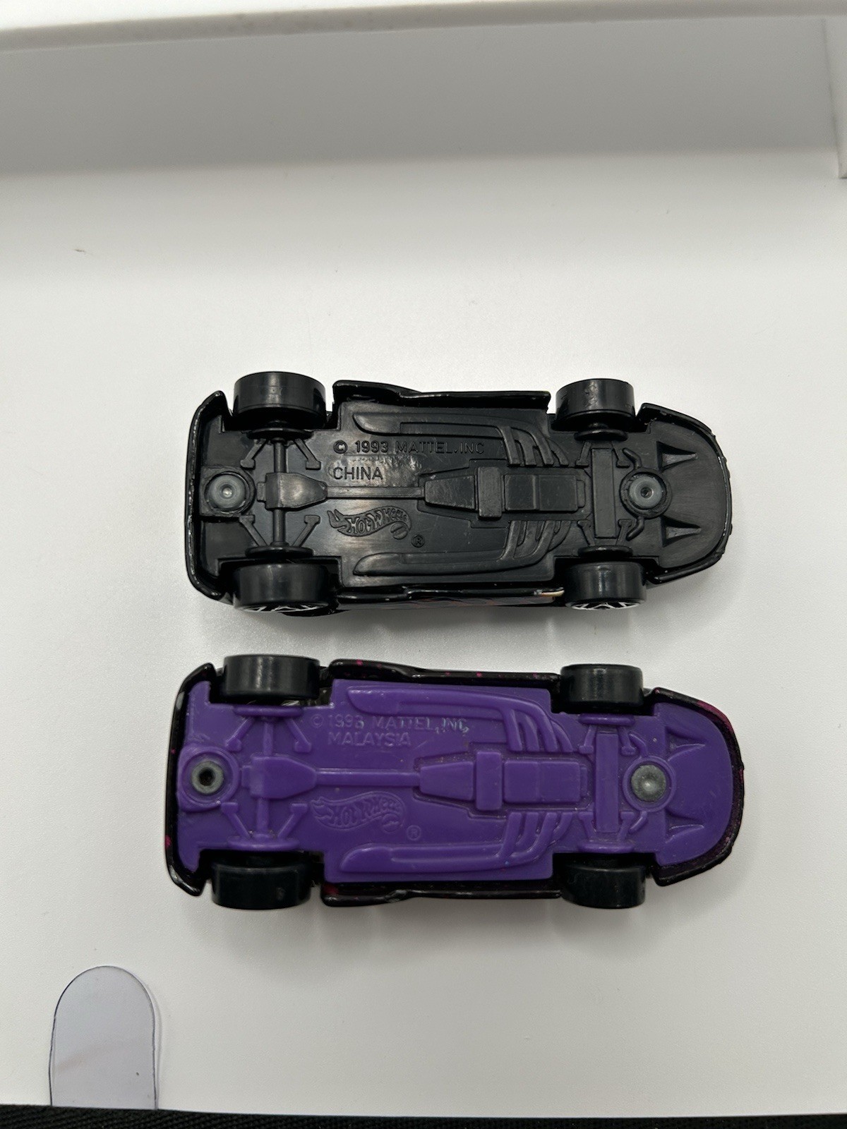 Hot Wheels 1990’s Silhouette II Lot of 4: Black/Purple, Black, Silver, Blue. 15