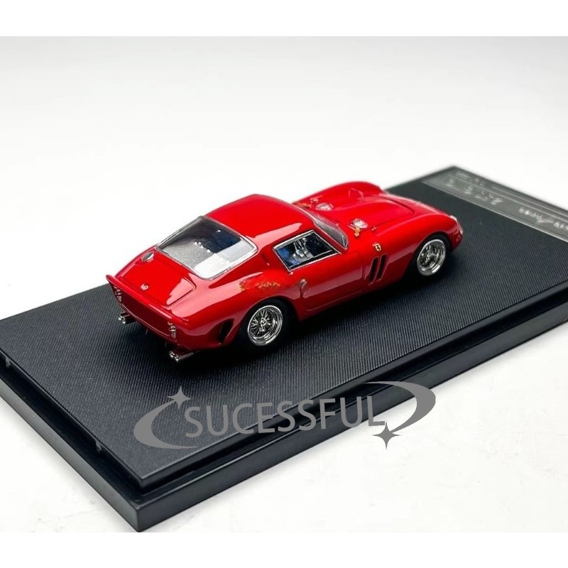 GB CL 1:64 Red 250 GTO Classic Racing Diecast Car Model Collectible