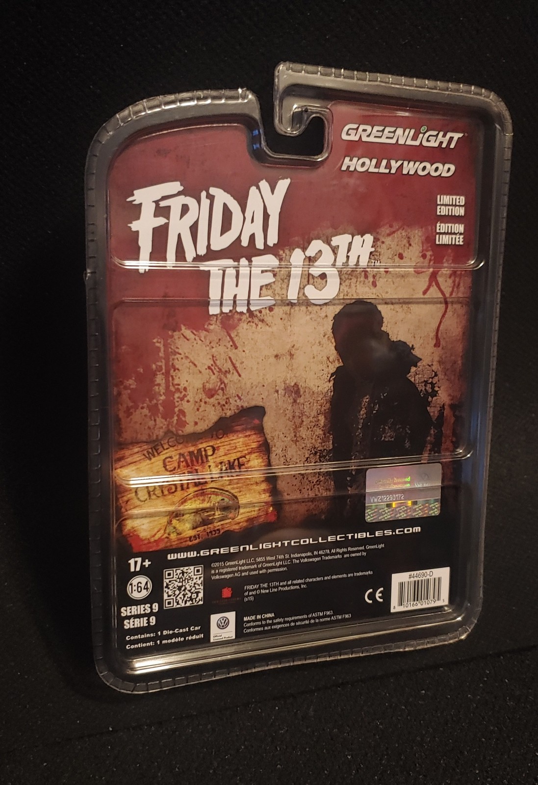 2015 Greenlight Hollywood Friday The 13th Volkswagen Classic Beetle Series 9