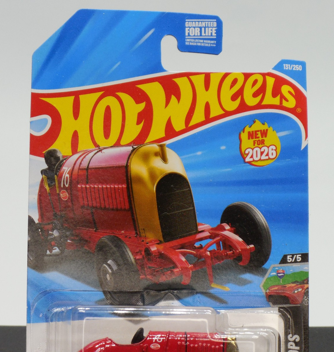 HOT WHEELS 2026 FIAT BEAST OF TURIN ROSSO CORSA 131/250 JJH48 DROP TOPS NEW