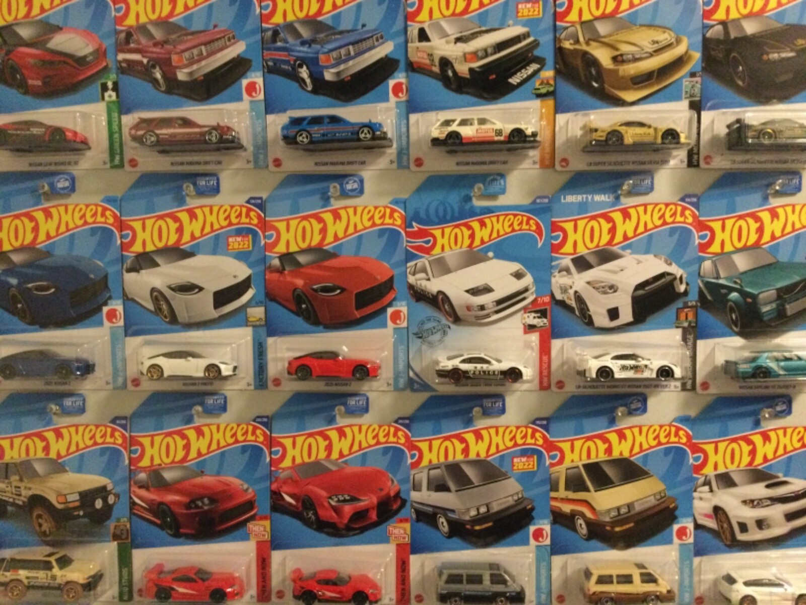 HOT WHEELS JDM Random lot of 4 Nissan Subaru Mazda Honda Toyota Acura Mitsubishi