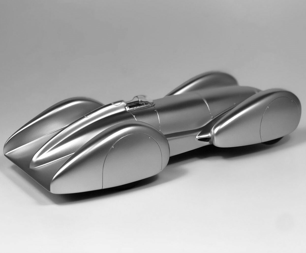 Mercedes Benz Race Car Grand Prix1 18Racer24 Indy12Racing Custom Vintage Model
