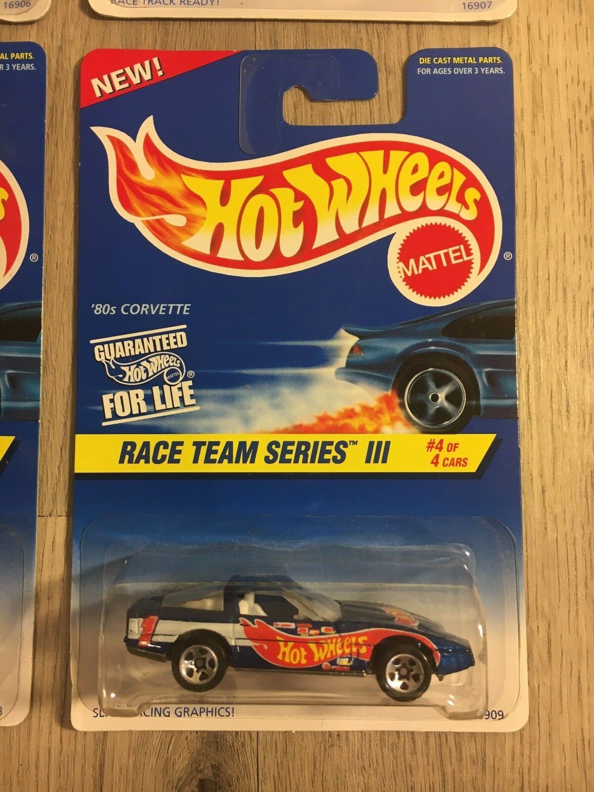 *MOC* *SET OF 4* Mattel Hot Wheels 1996 Race Team Series III