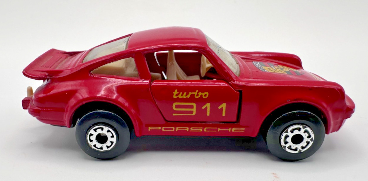 Matchbox Superfast 1978 Porsche Turbo 911 Lesney Shiny Red 2.75” Diecast P-911
