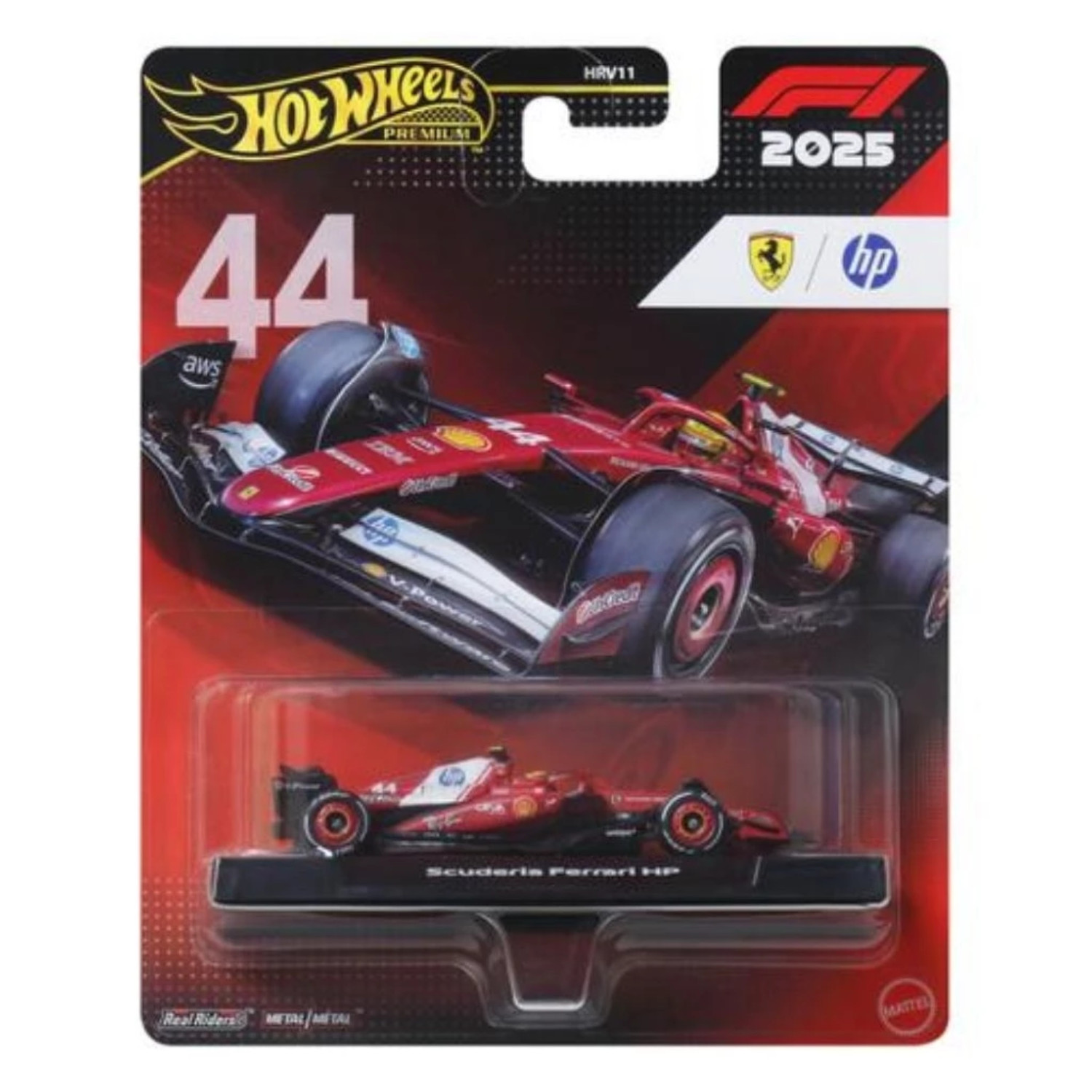 Hot Wheels HRV11 Premium Formula 1 Racing Cars Dash L 2026- Lewis Hamilton (#44)
