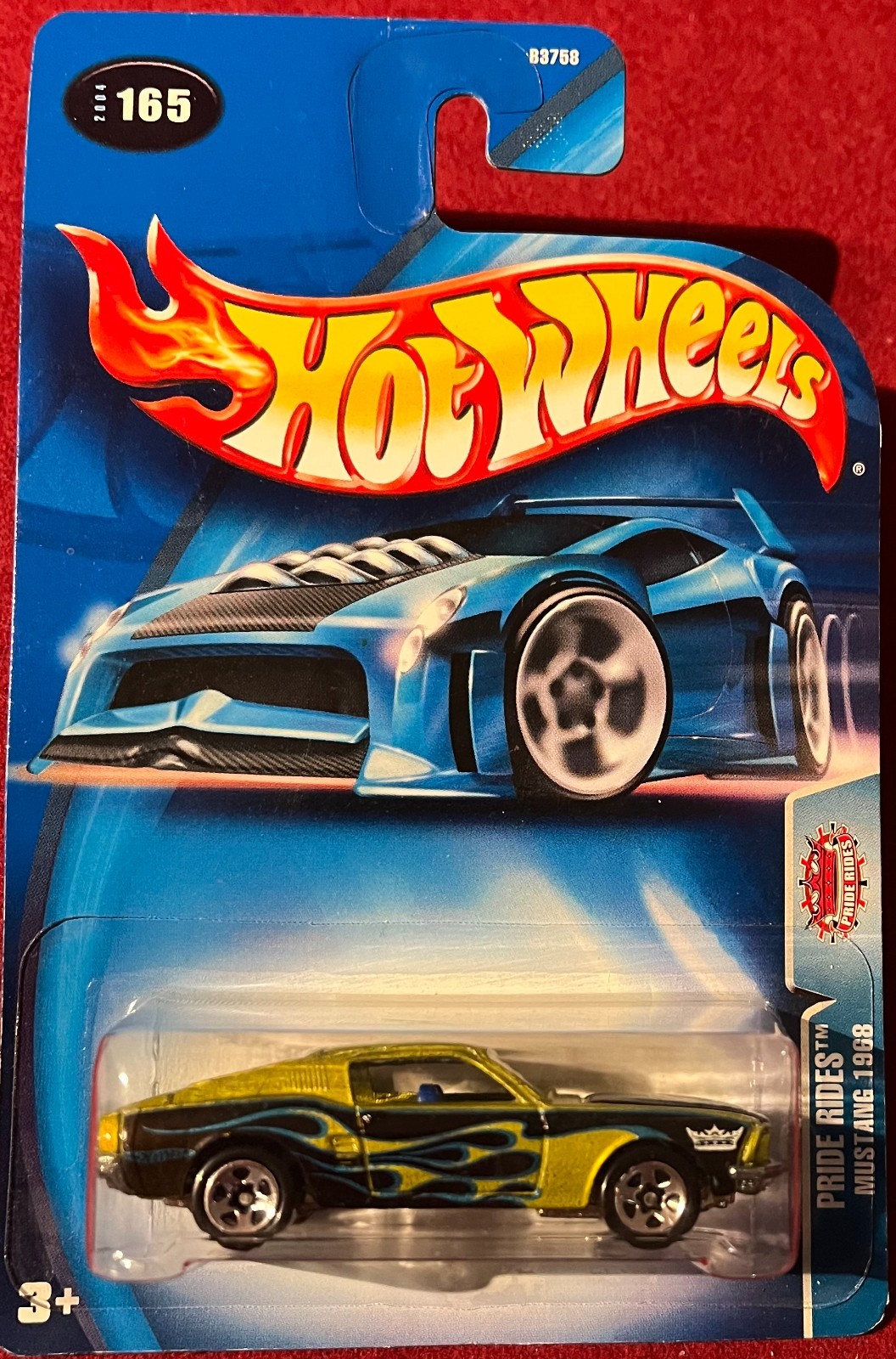 HOT WHEELS PRIDE RIDES MUSTANG 1968 GREEN 2004 #165. SEE COMBINED OFFERS