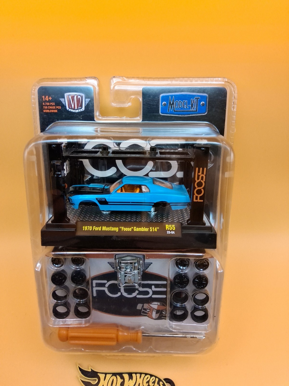 M2 Machines Model Kit Foose Design 1970 Ford Mustang Foose Gambler 514 🔥8