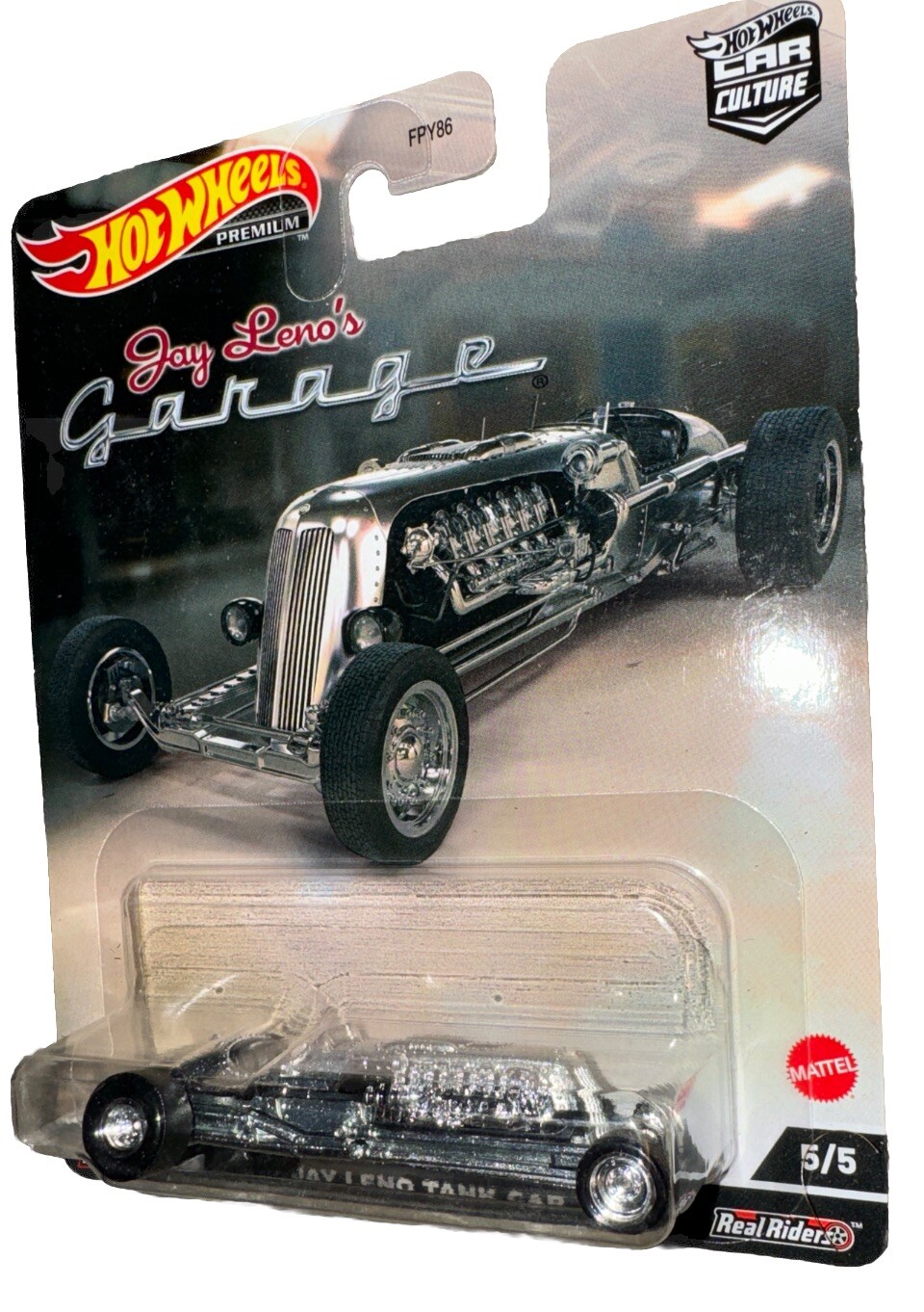 Lot Of 2 Hot Wheels Exotic Jay Leno Tank Car Real Ridders Metal Chassis Body New