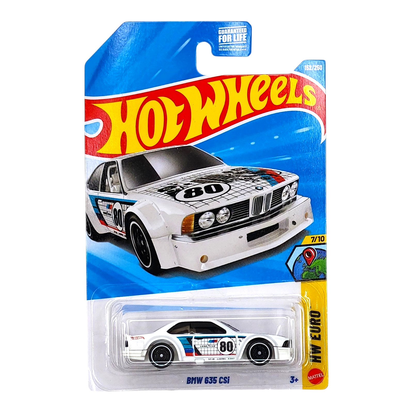 HOT WHEELS BMW 635 CSi White HW Euro Mainline JJK00 2026