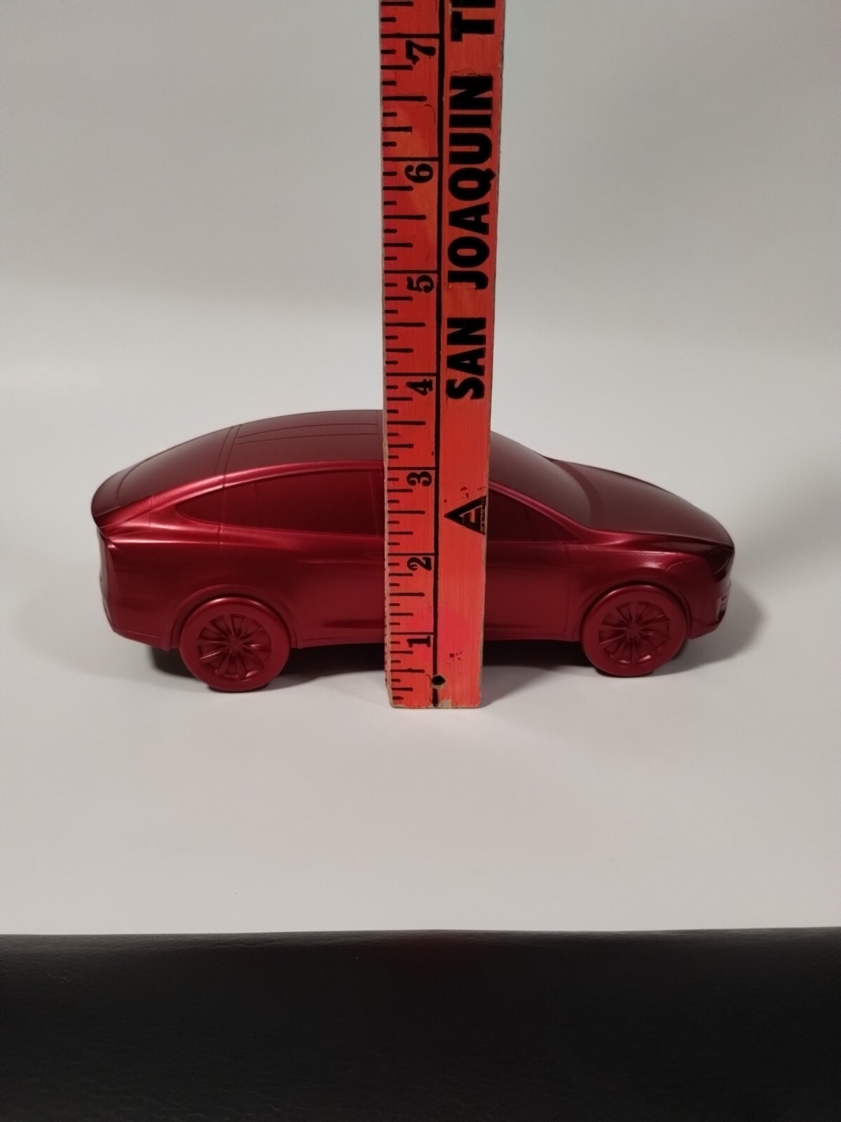 Tesla Model X Plastic Injection Molded Model Elon Musk Gigafactory Red Rare