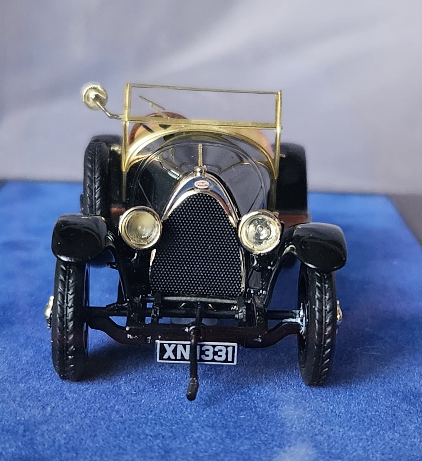RARE MATRIX 1910 BUGATTI TYPE 18 “BLACK BESS” LOUWMAN MUSEUM 1:43 SCALE MIB