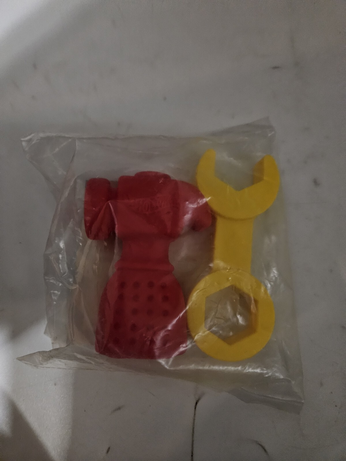 1990 McDonald’s Happy Meal Toy Mattel HOT WHEELS Toy wrench & Hammer NEW