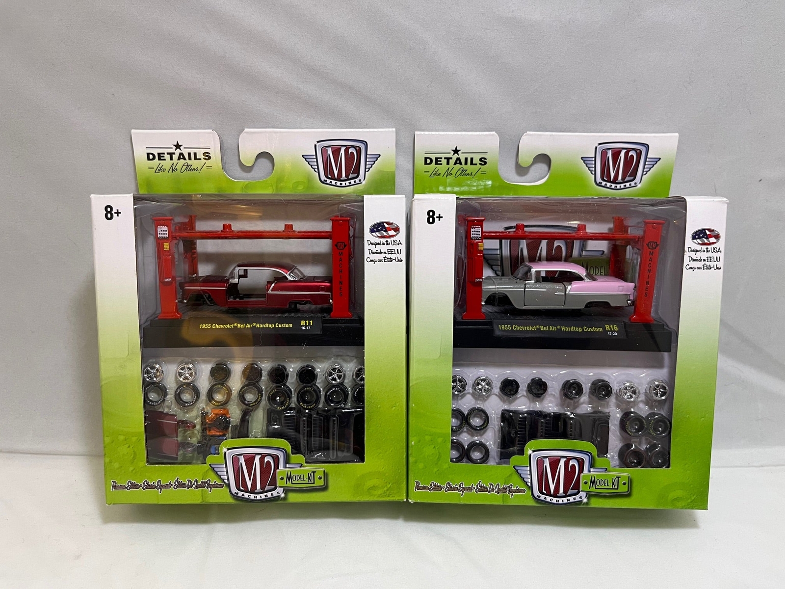 # 01144 – M2 Machines Model-Kit Lot #3 – 4 Pcs.