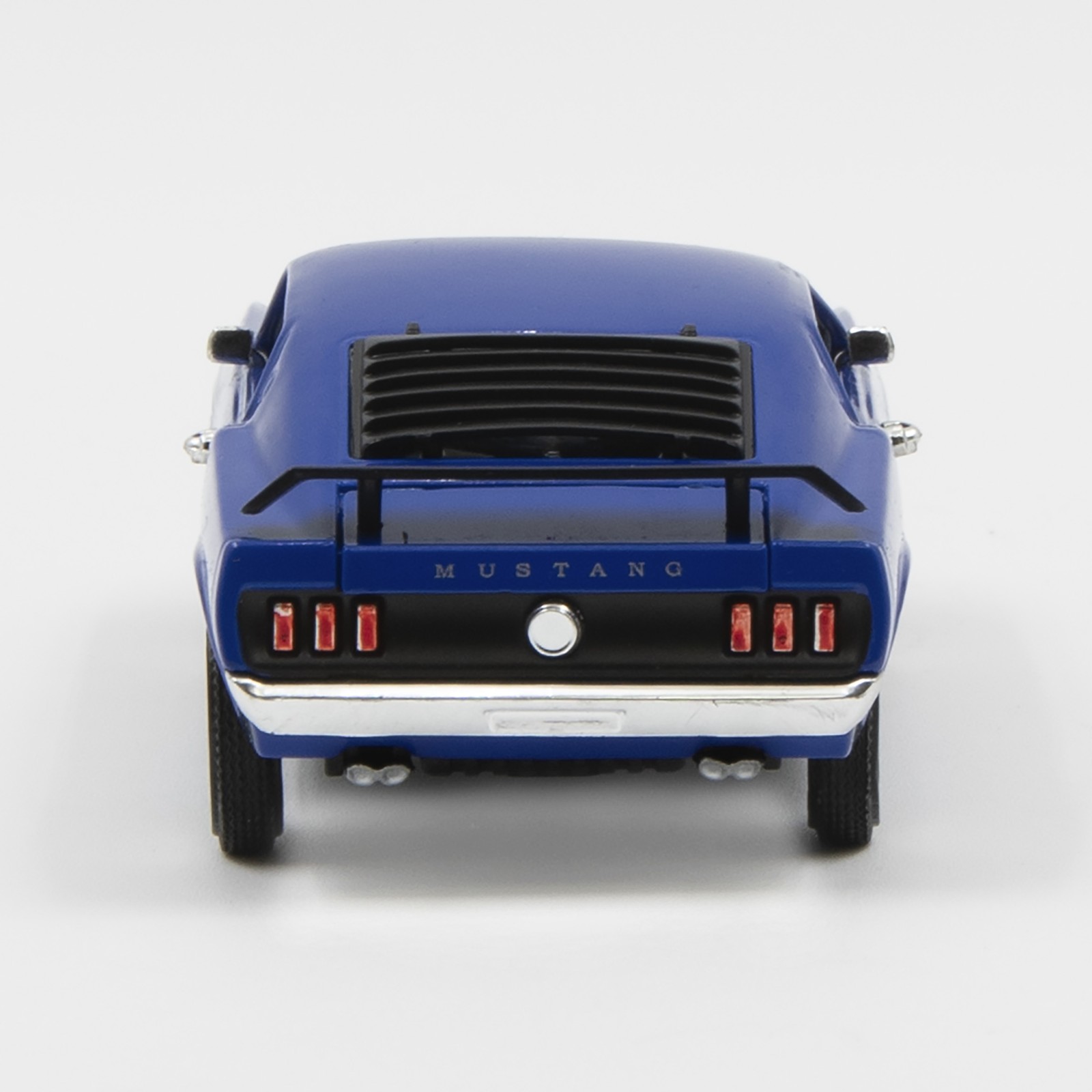 ARKO 1:32 Diecast 1969 Ford Mustang Boss 302 Fastback Hardtop in Blue and Black