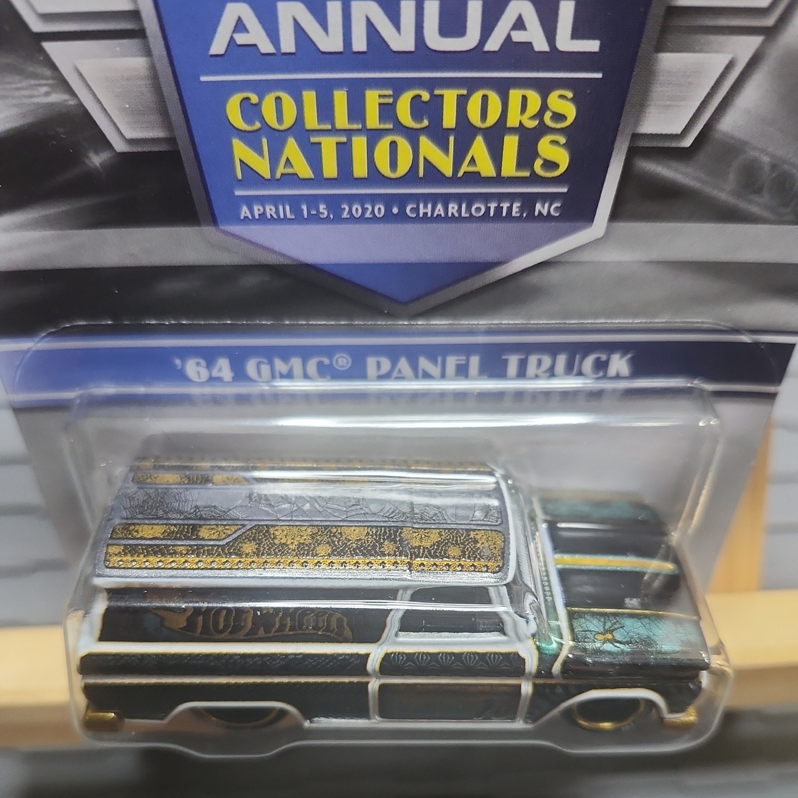 Hot Wheels 20th Annual Collectors Nationals L ’64 GMC Panel Truck 1833/4000