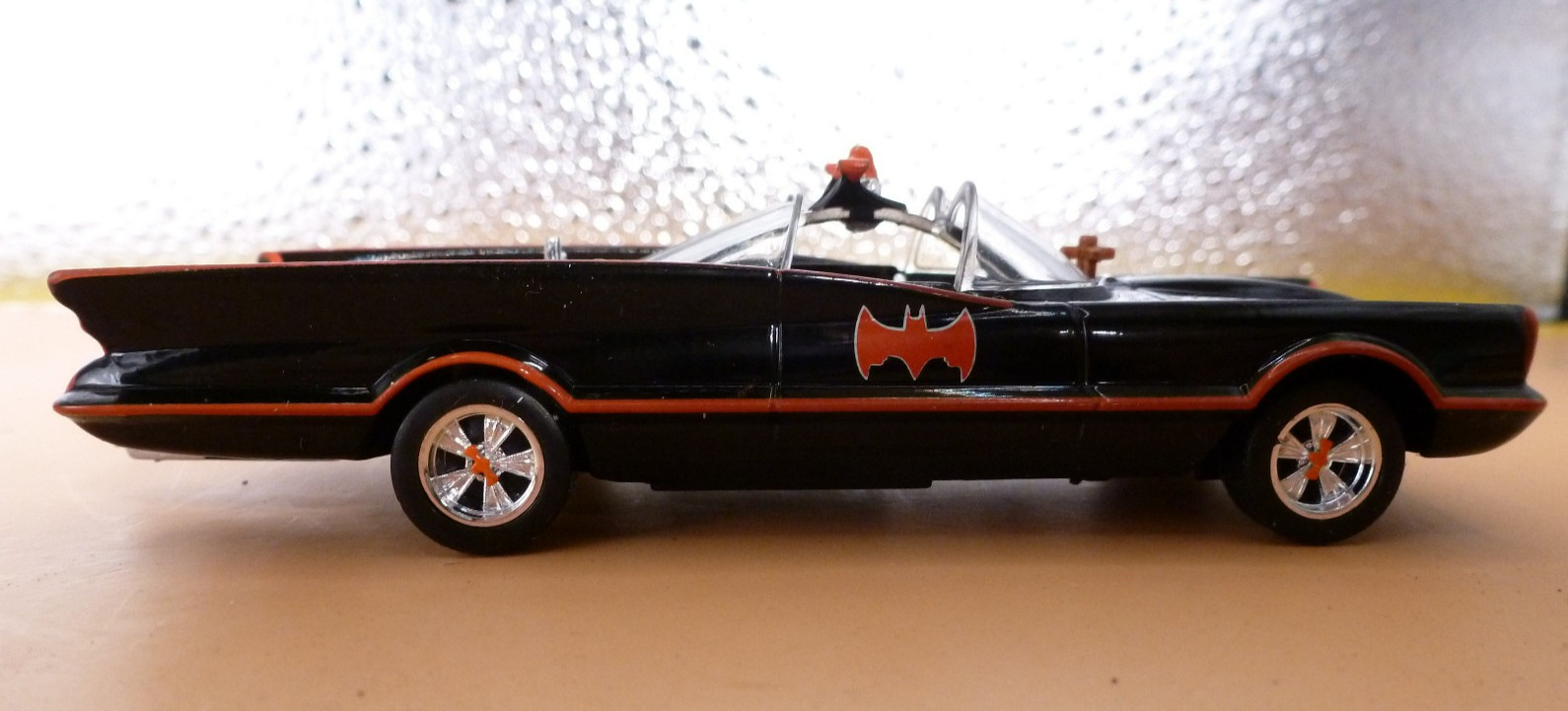 Mattel Batman Diecast Batmobile w/Hitch & Display Box For Promotional Use Only