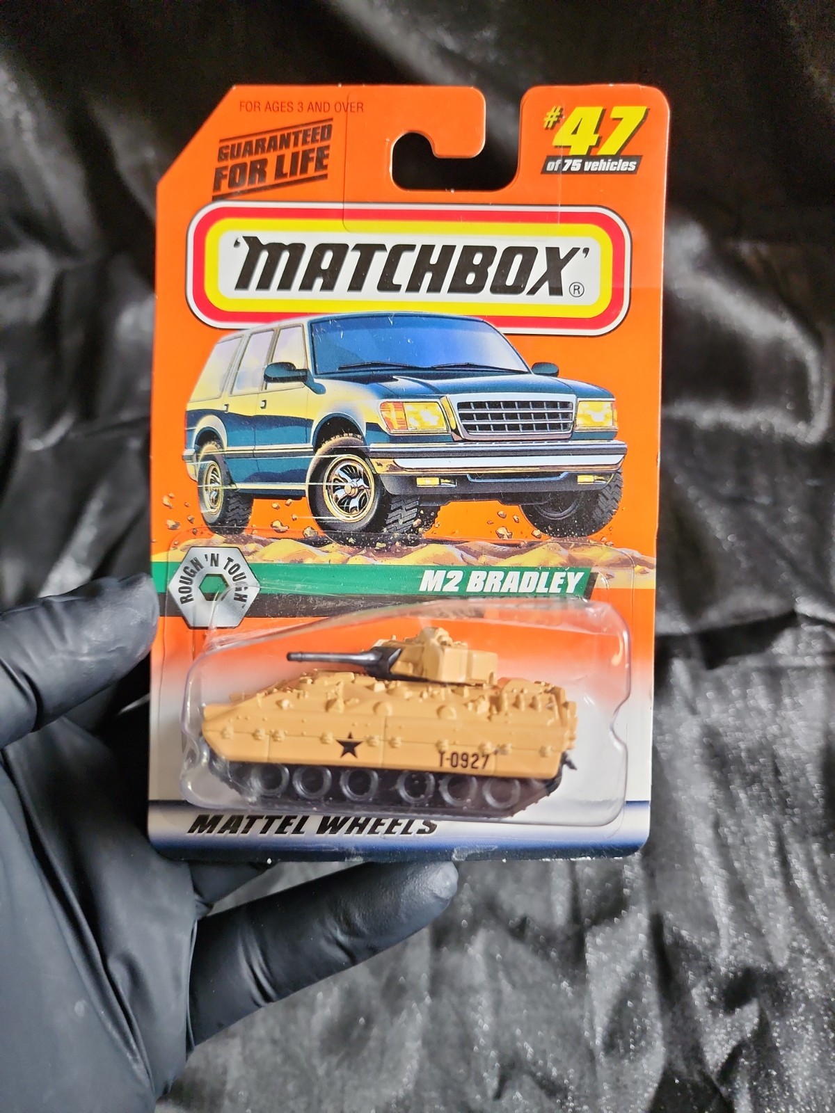 Matchbox Rough N Tough M2 Bradley Tank Military T-0927 Tan