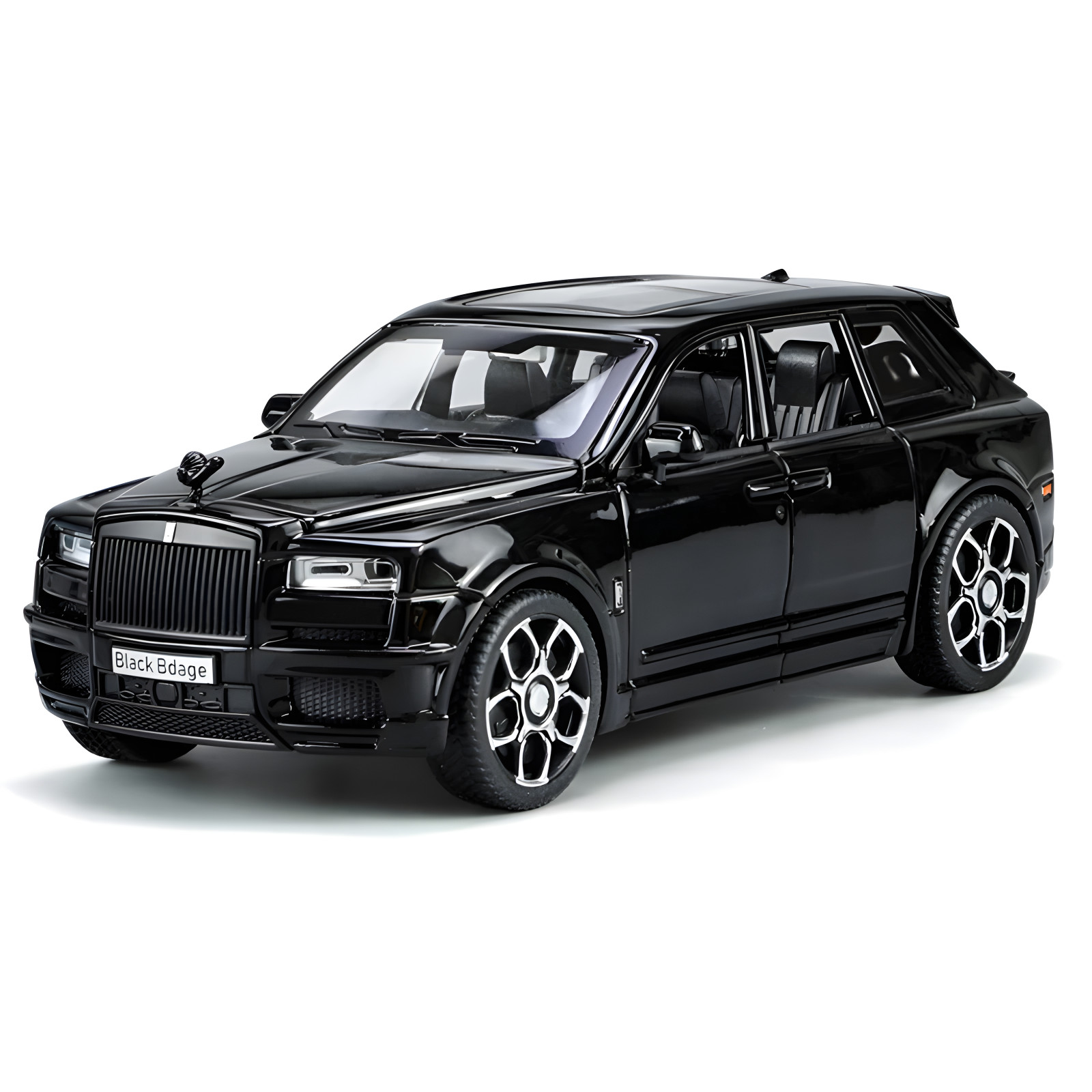 1:32 Rolls Royce Cullinan SUV Alloy Diecast Car Model w/ Sound & Light