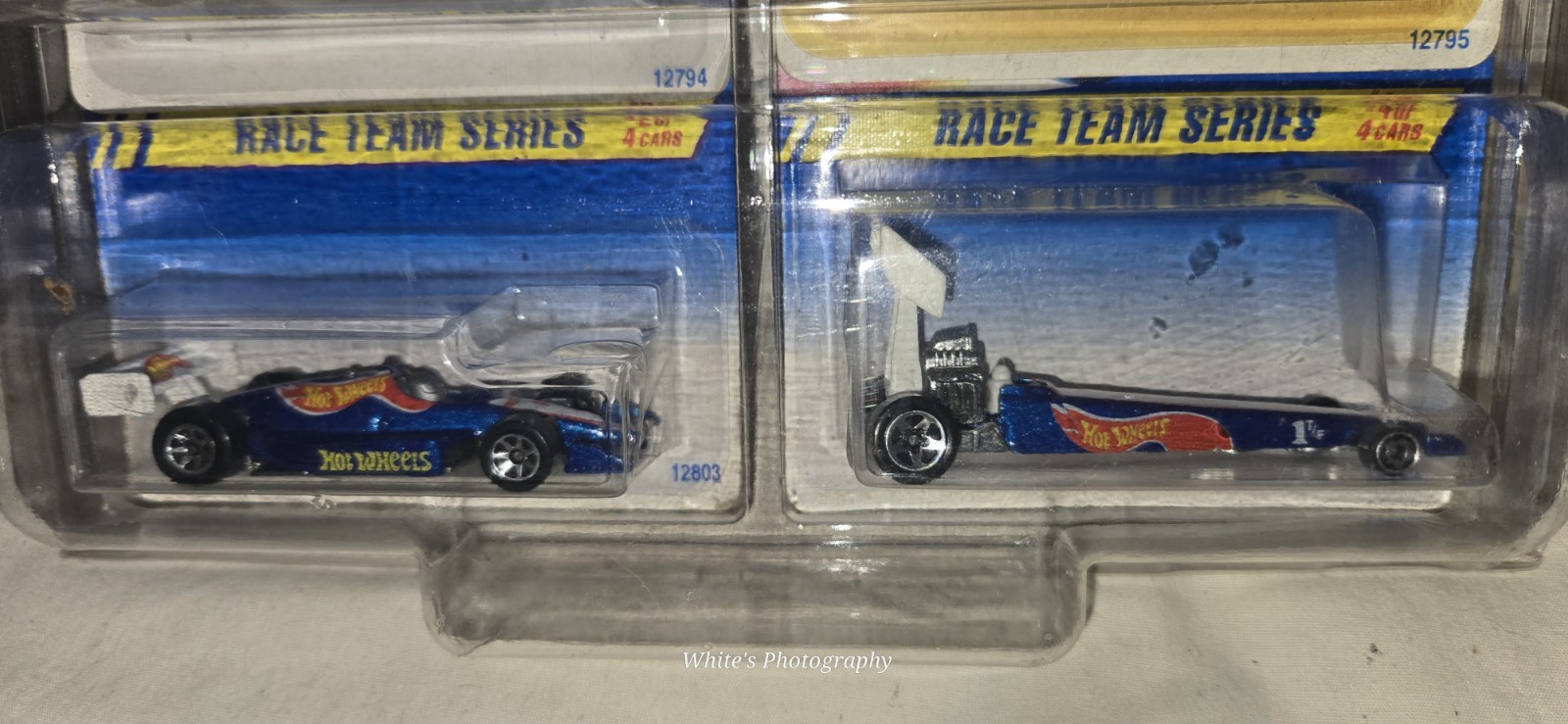 1994 Hot Wheels Race Team Series Complete 4 Car Set Lumina Stocker Dragster