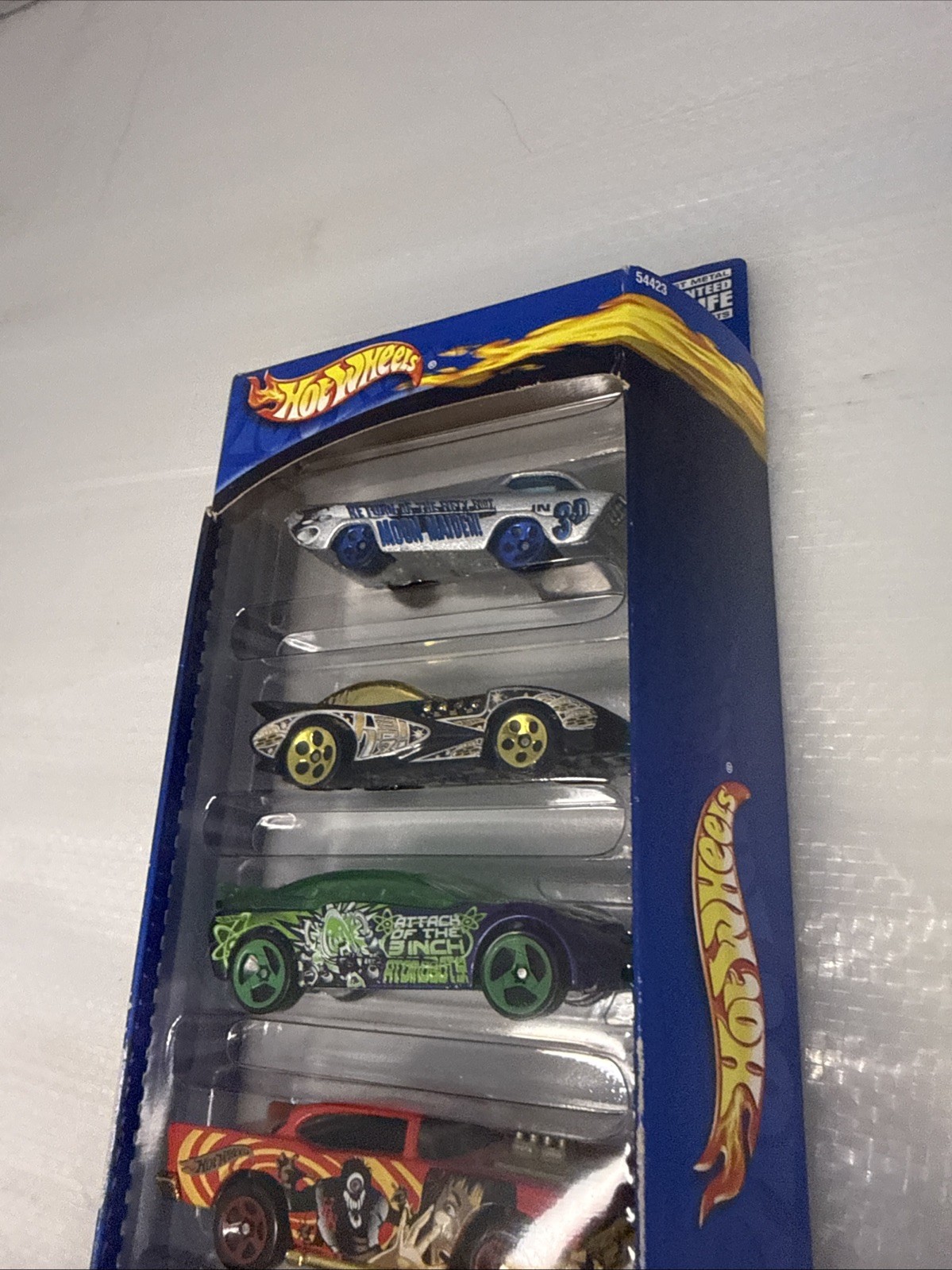 2000 HOT WHEELS SCI-FI MONSTERS GIFT PACK 5 CAR SET NEW UNOPENED PACKAGE 54423