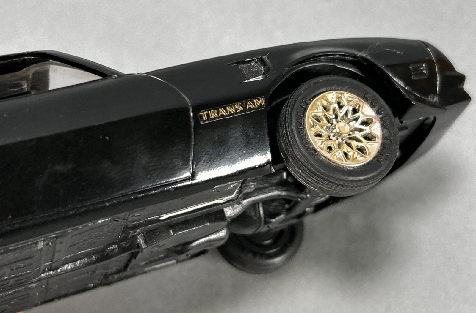 1978 Pontiac Trans Am Black/Gold Dealer Promo 1:25 Car W/ Firebird Hood Graphic