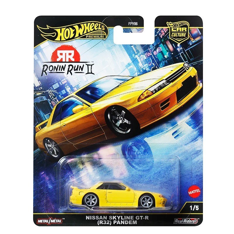 Hot Wheels Premium 2025 Ronin Run 2 – FPY86 Gold Label Car Culture 1:64 Diecast