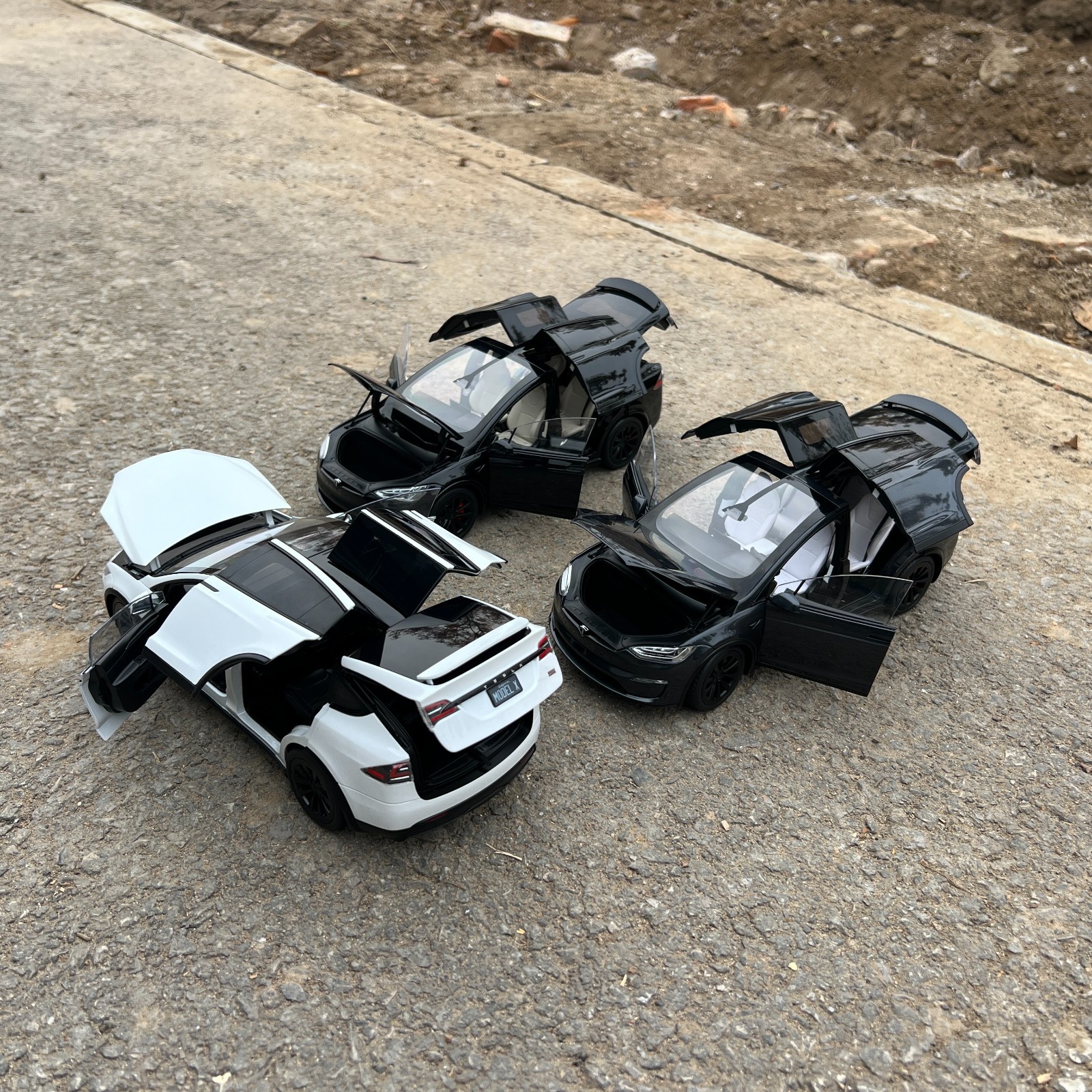 1:18 Original Model,Tesla Model X,Diecast Model for Display,Gift,Collection