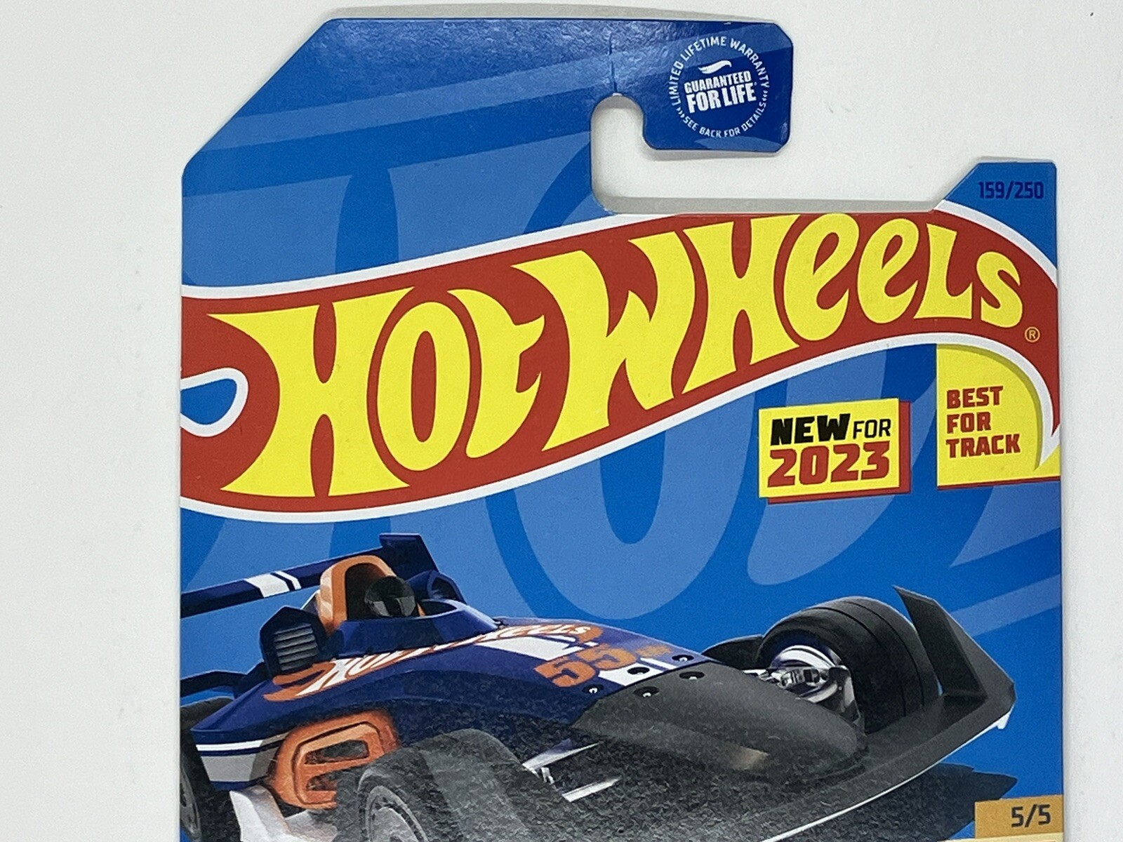HOT WHEELS 2023 55TH RACE TEAM SERIES HW-4-TRAC (Blue)