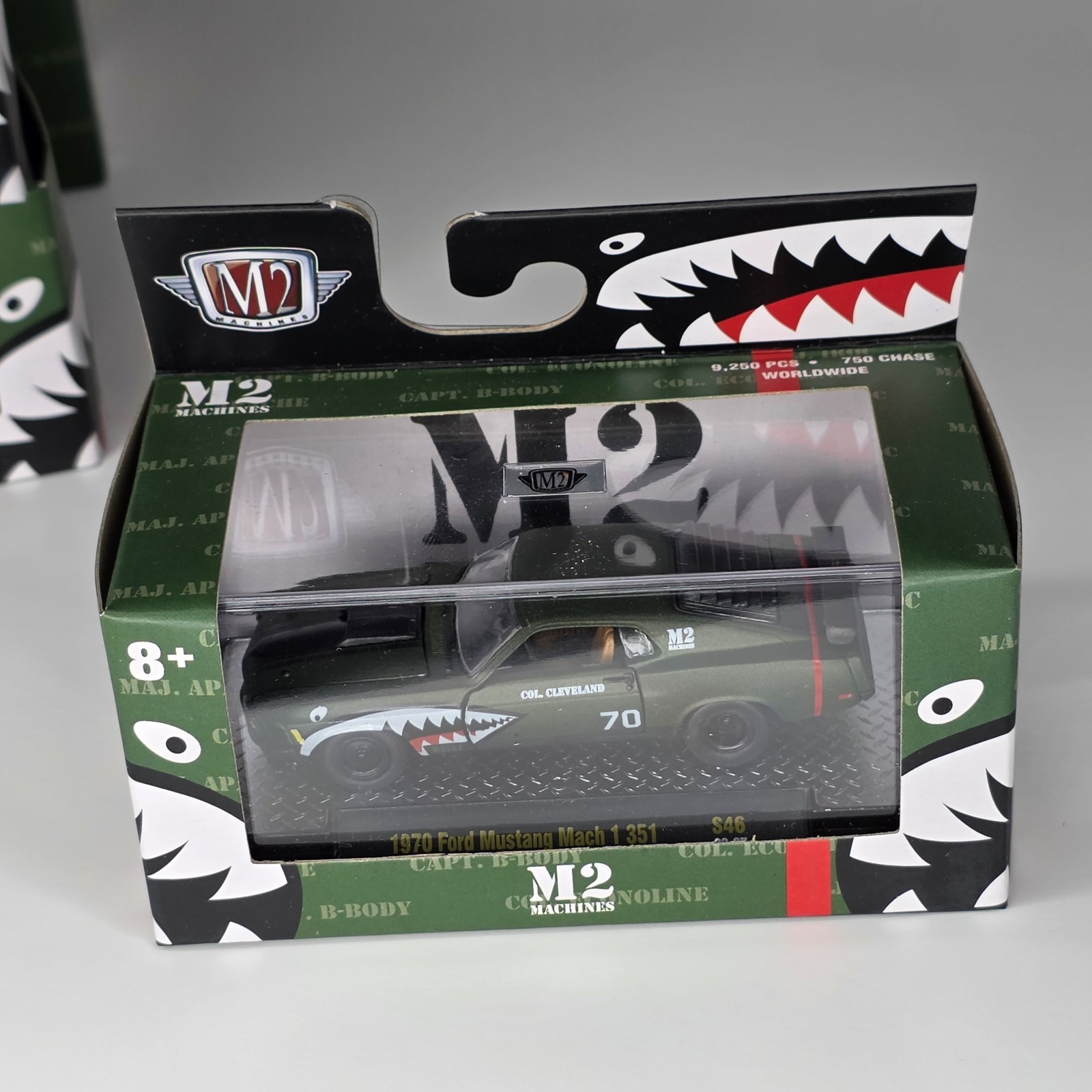 M2 Machines Military Tiger Shark Set of 6 IN FACTORY SLEEVE Very RARE 1/64 New