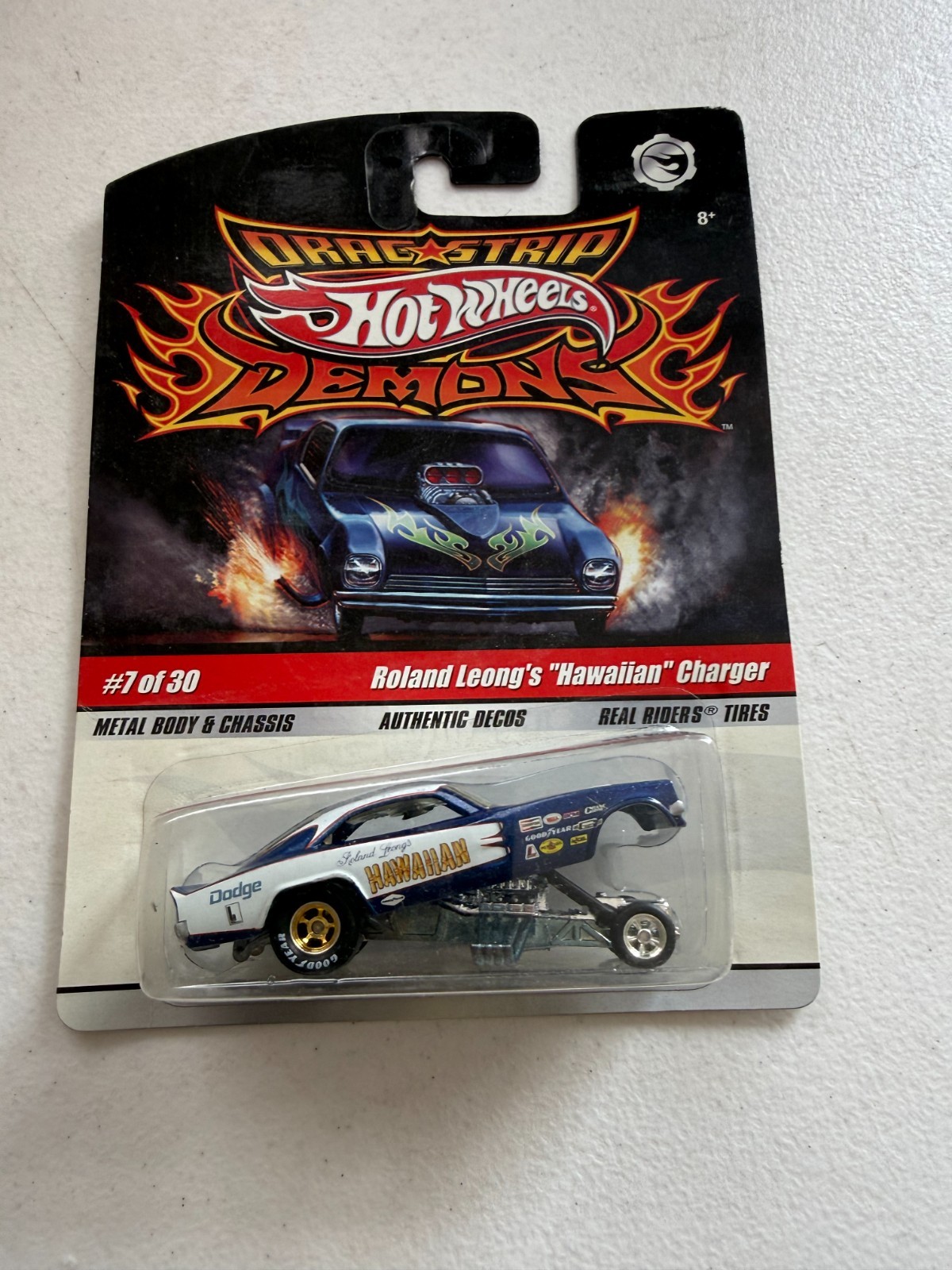 Hot Wheels Drag Strip Demons Roland Leong’s Hawaiian Charger 7/30 BO6