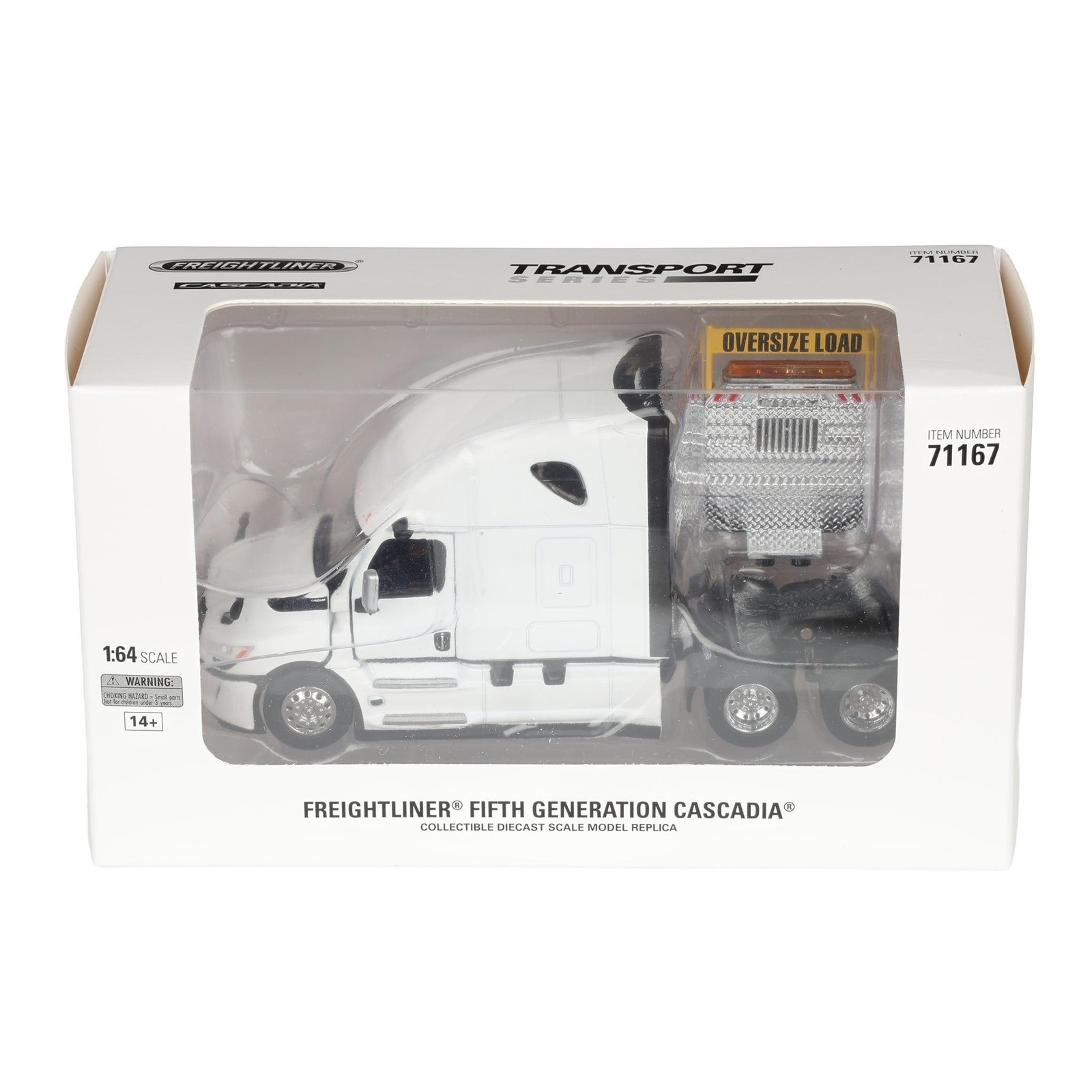 1/64 Freightliner Cascadia Gen-5 (2025) Truck Tractor by Diecast Masters, 71167