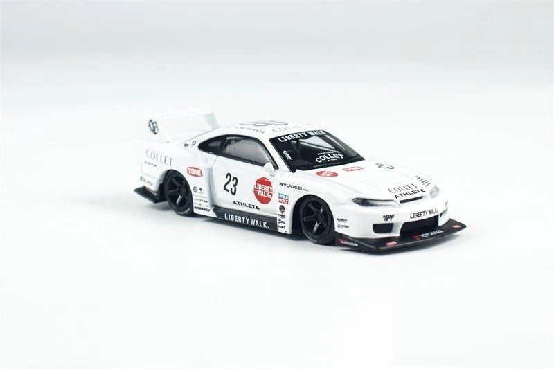Mini GT 1:64 Nissan LB-Super Silhouette S15 SILVIA ATHLETE White MGT01054-P10