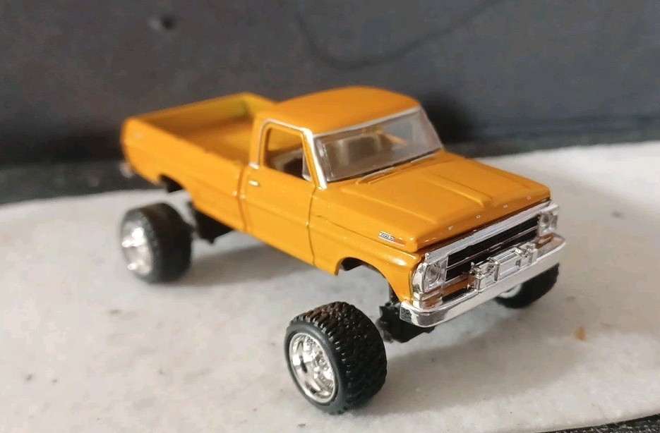 M2 Machines 1:64 Scale (CUSTOM) 1969 FORD F-100 RANGER PICKUP