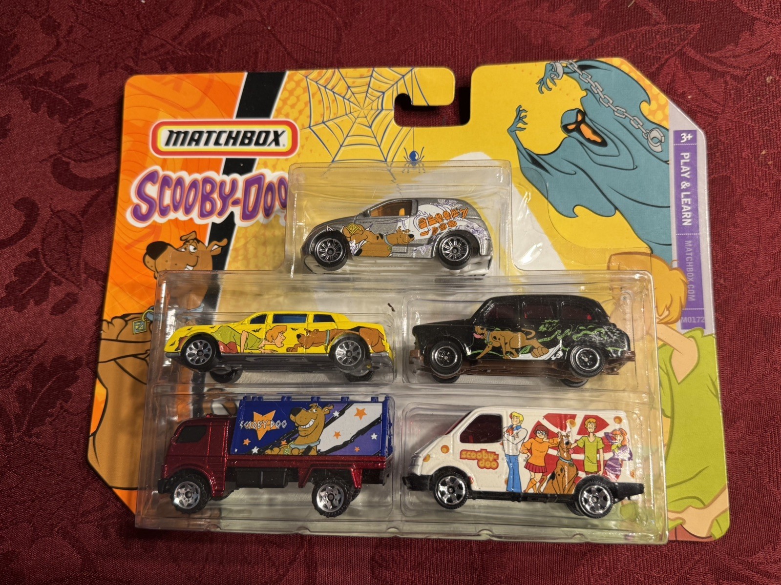 2008 MATCHBOX SCOOBY DOO 5-PACK DIECAST CARS SEALED GREAT VALUE FAST SHIPPING !!