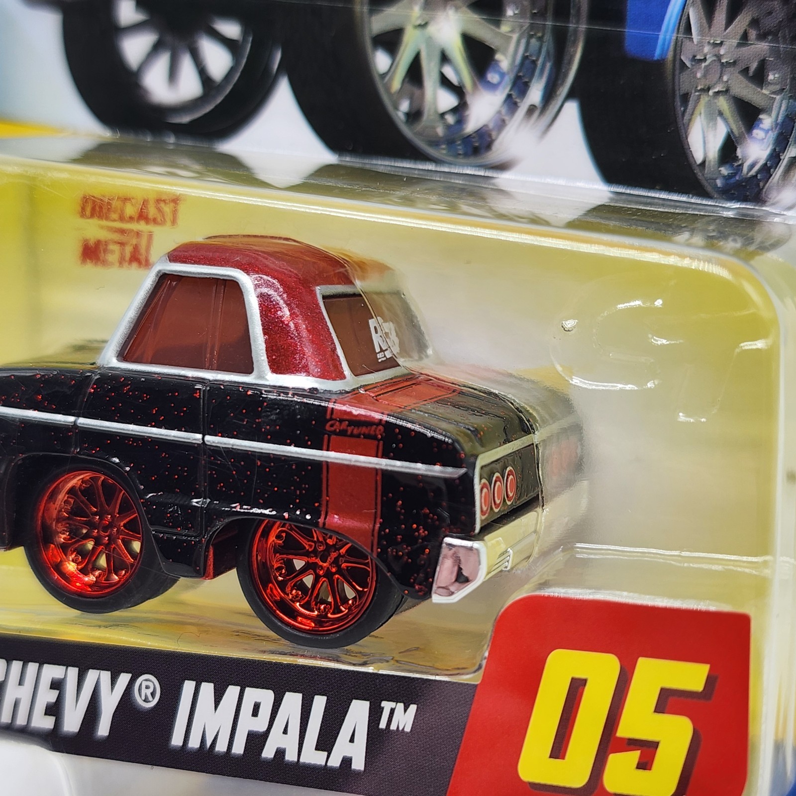 CAR TUNED Red Bottom Chase Series 3 #05 MGA ’64 Chevy Impala Limited Very Rare
