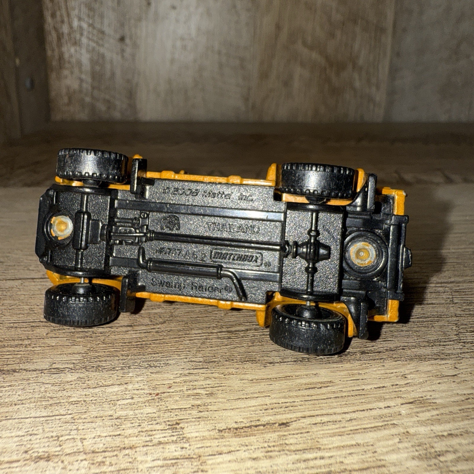 2002 Matchbox McD Fire Truck – 2008 Swamp Raider – 2017 Jurassic World Dominion