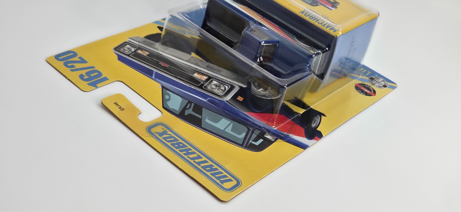 1968 Chevy C10 16/20 COLLECTORS SERIES Matchbox 2026 JJW06 blue pickup truck